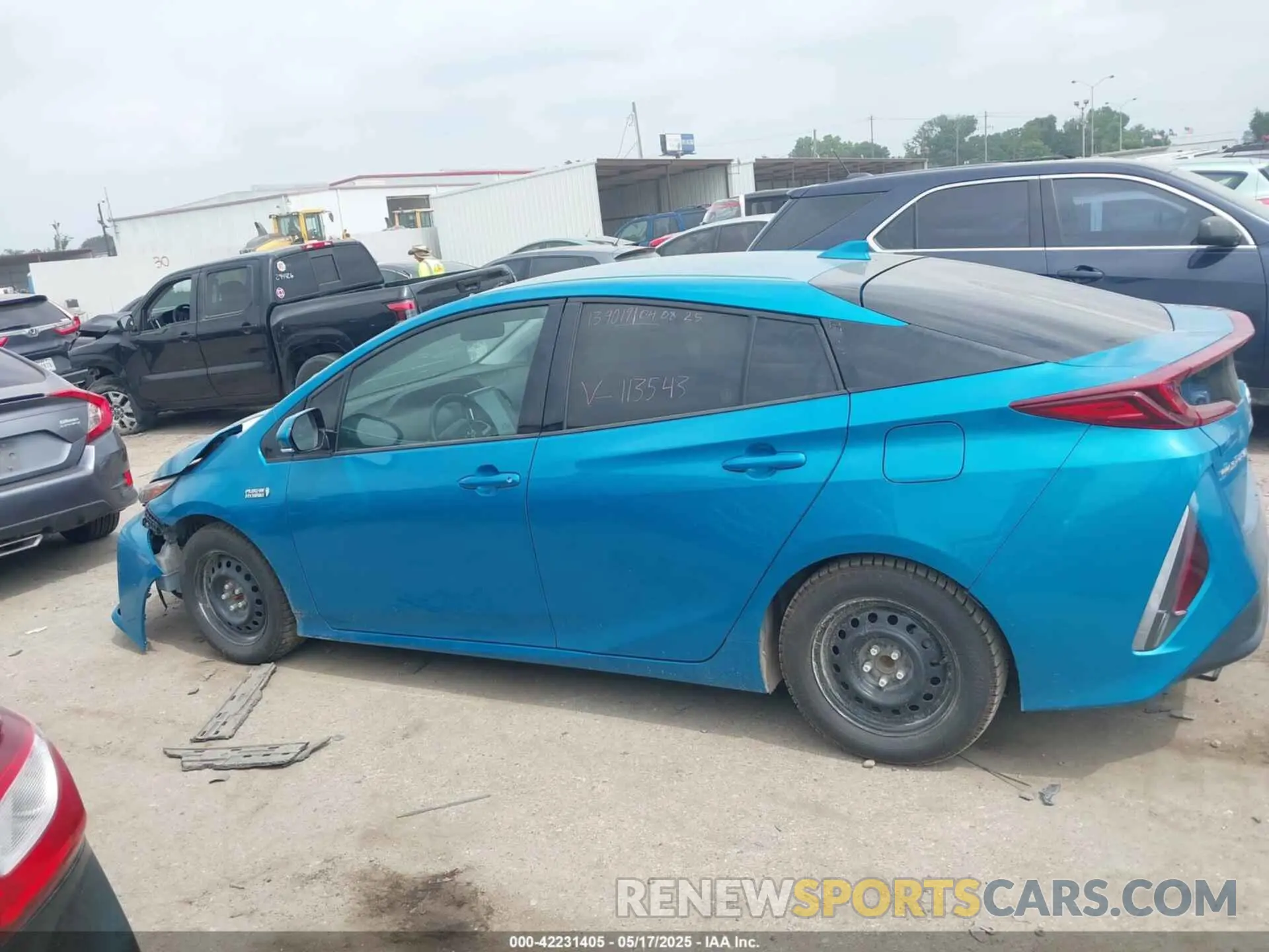 14 fotografías del automóvil dañado JTDKARFP9K3113543 TOYOTA PRIUS PRIME 2019