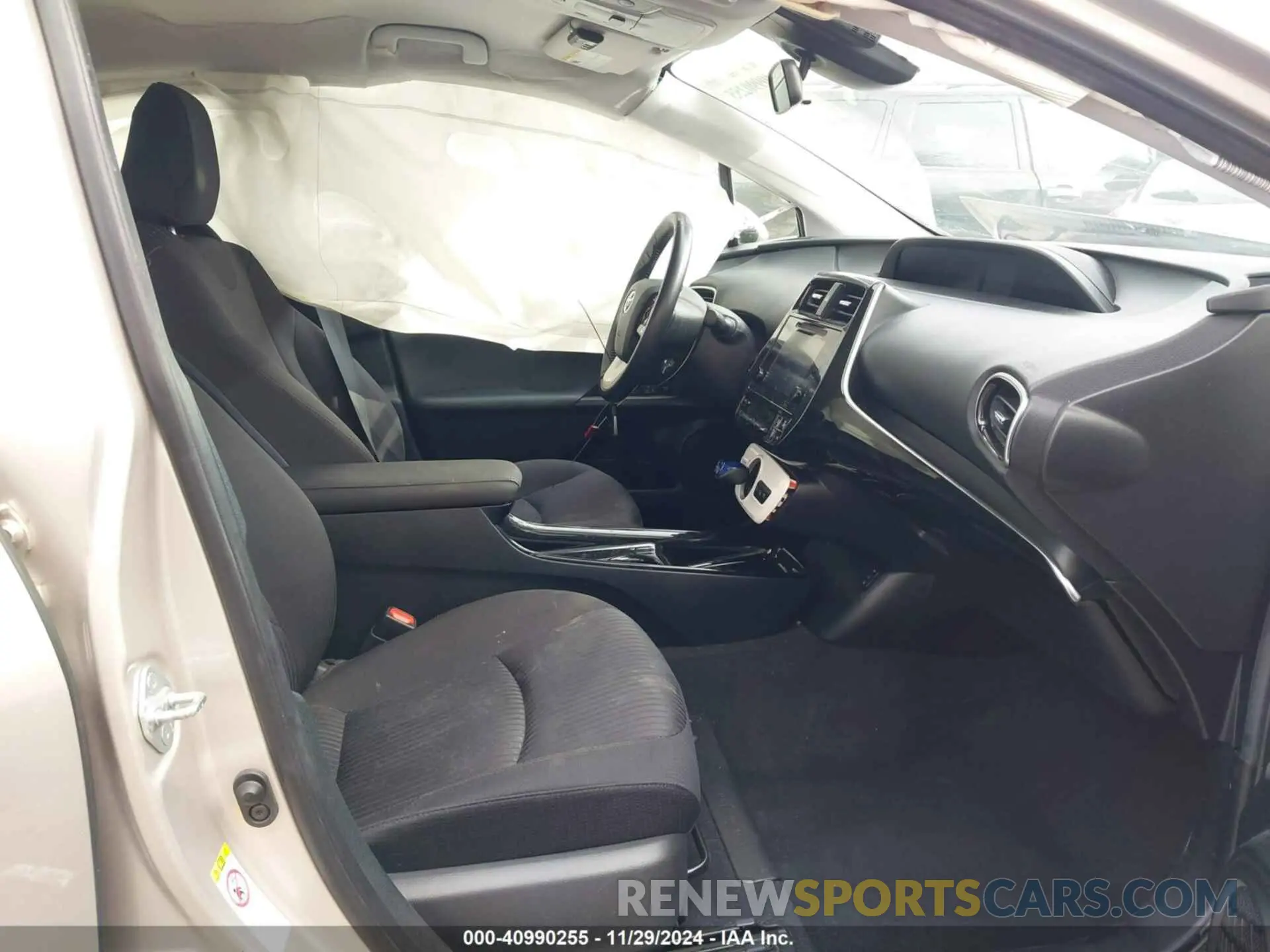 5 fotografías del automóvil dañado JTDKARFPXK3115950 TOYOTA PRIUS PRIME 2019