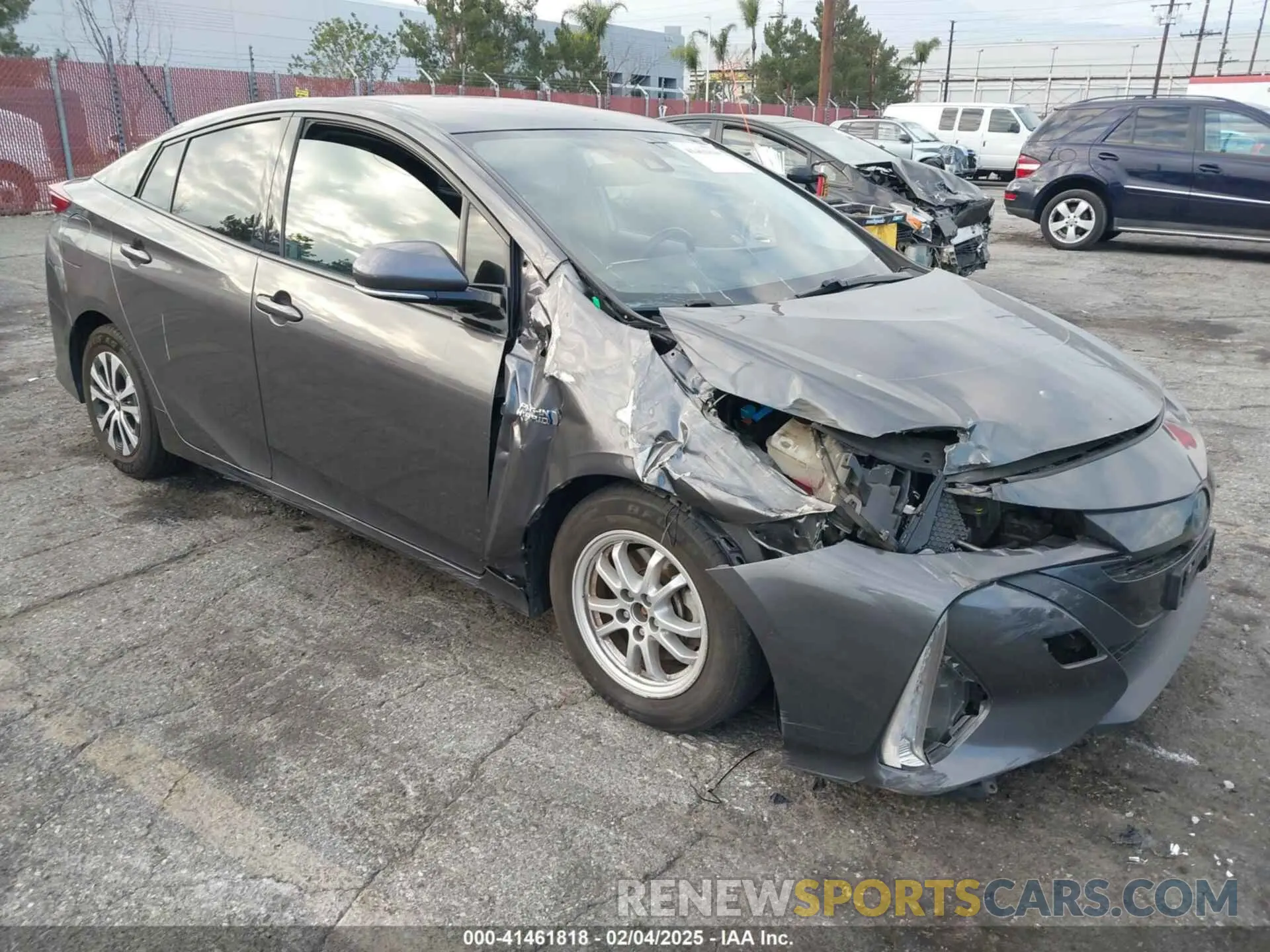 1 fotografías del automóvil dañado JTDKARFP0L3143838 TOYOTA PRIUS PRIME 2020