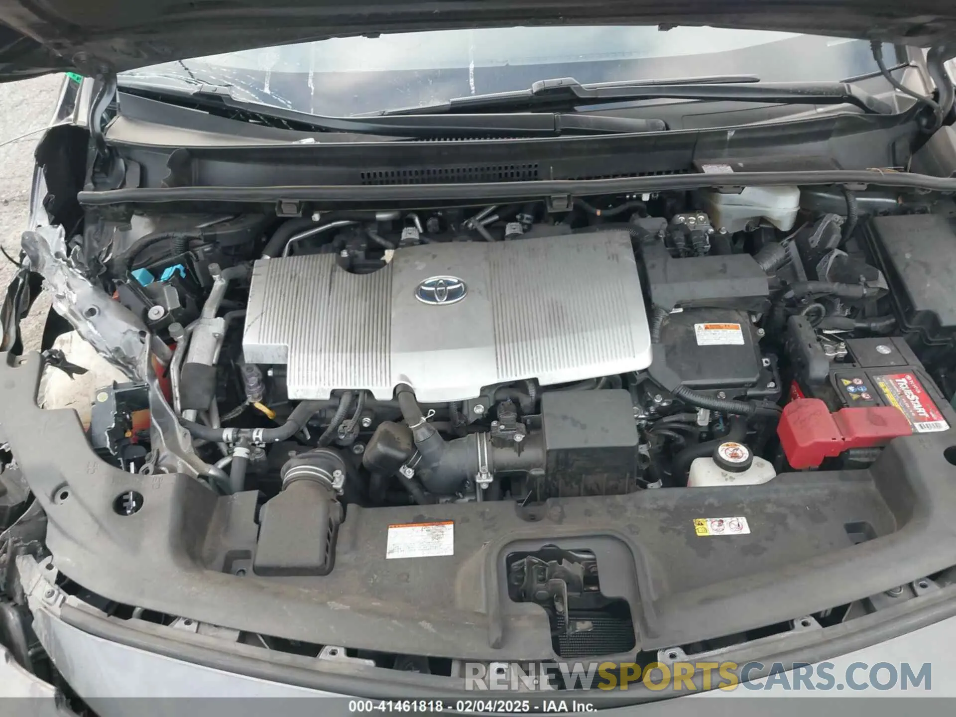 10 fotografías del automóvil dañado JTDKARFP0L3143838 TOYOTA PRIUS PRIME 2020