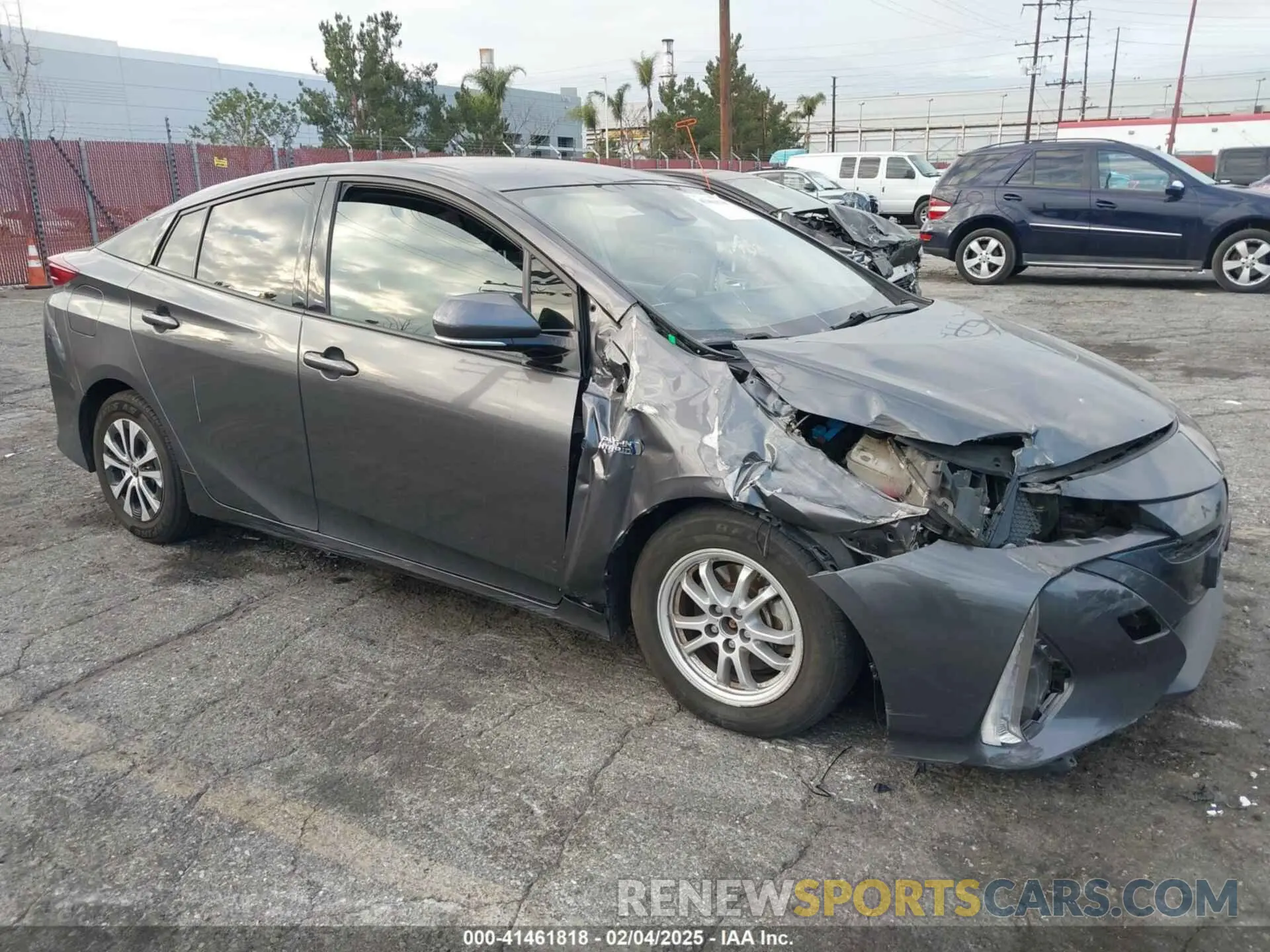 13 fotografías del automóvil dañado JTDKARFP0L3143838 TOYOTA PRIUS PRIME 2020