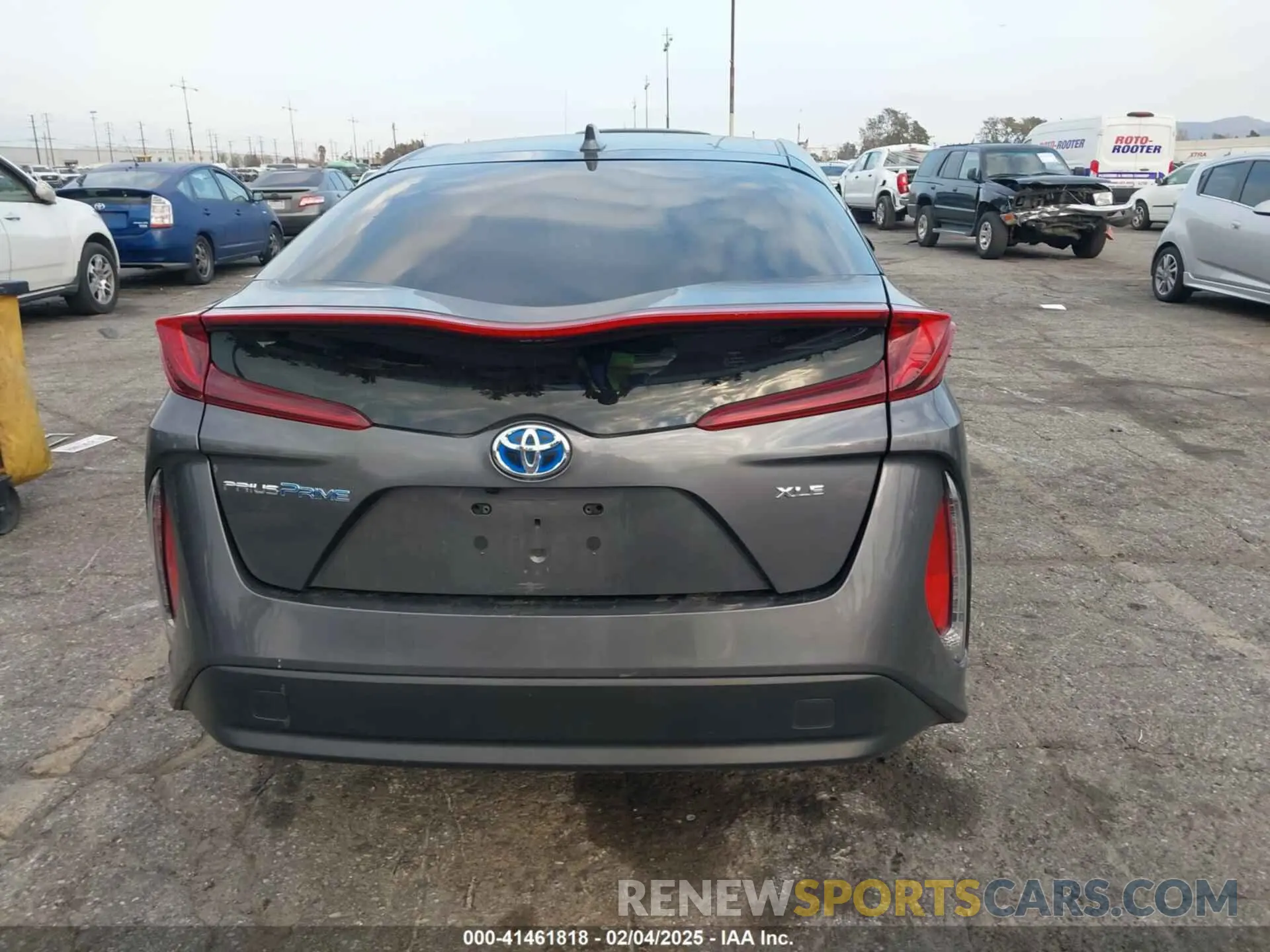16 fotografías del automóvil dañado JTDKARFP0L3143838 TOYOTA PRIUS PRIME 2020
