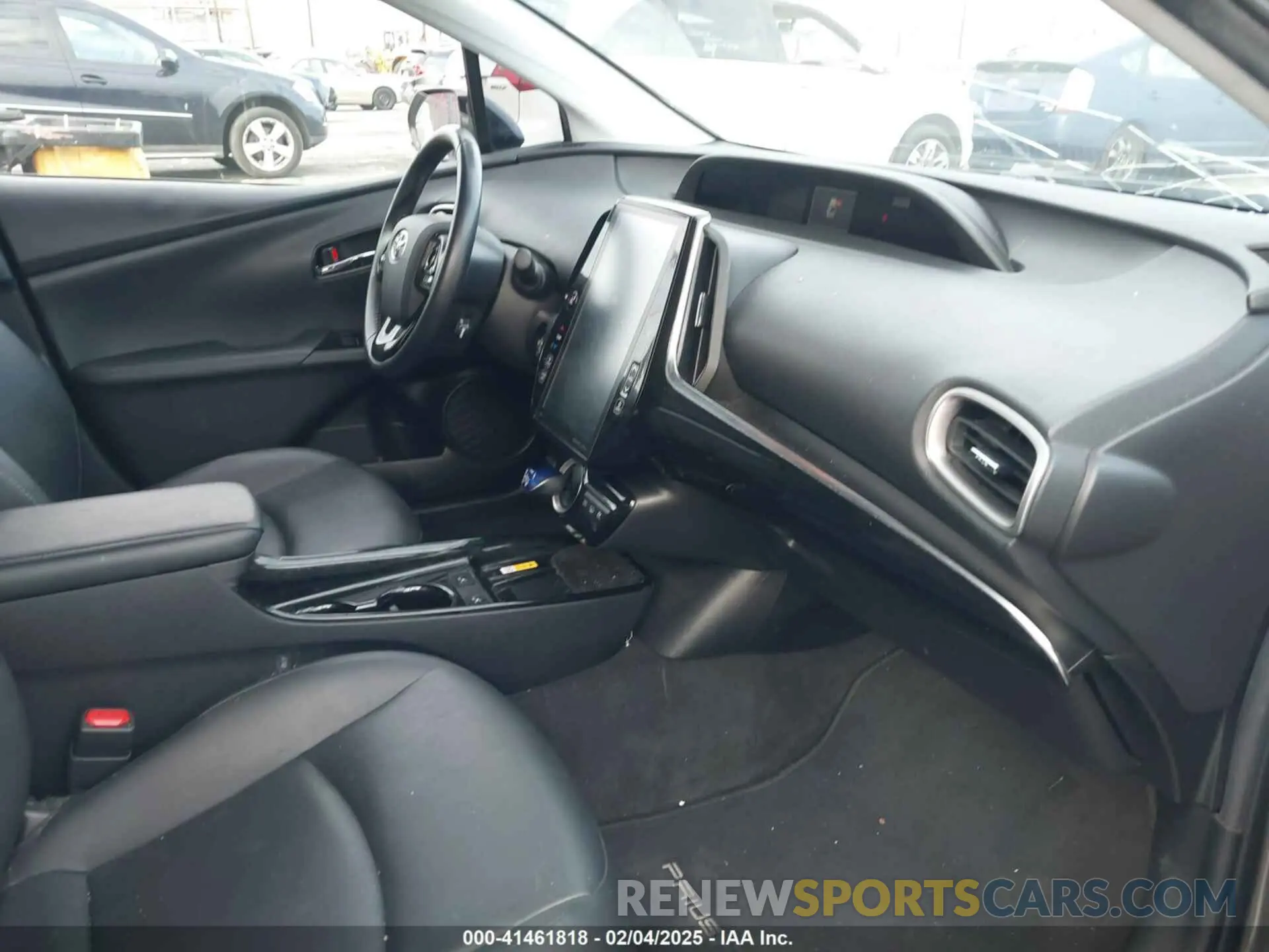 5 fotografías del automóvil dañado JTDKARFP0L3143838 TOYOTA PRIUS PRIME 2020