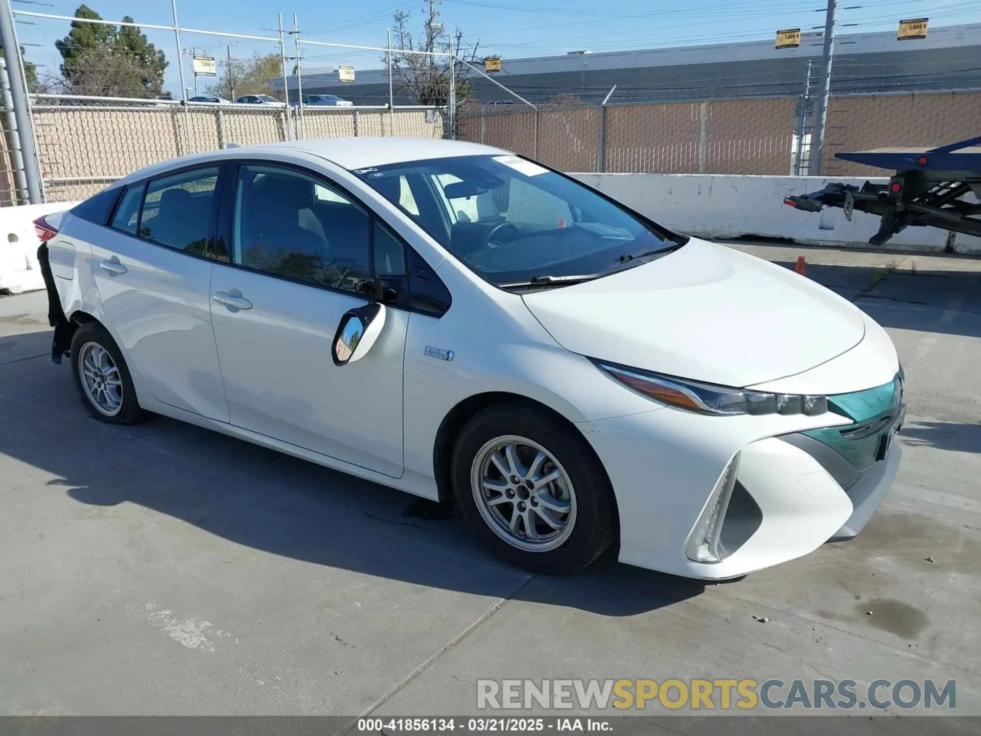 1 fotografías del automóvil dañado JTDKARFP1L3124814 TOYOTA PRIUS PRIME 2020