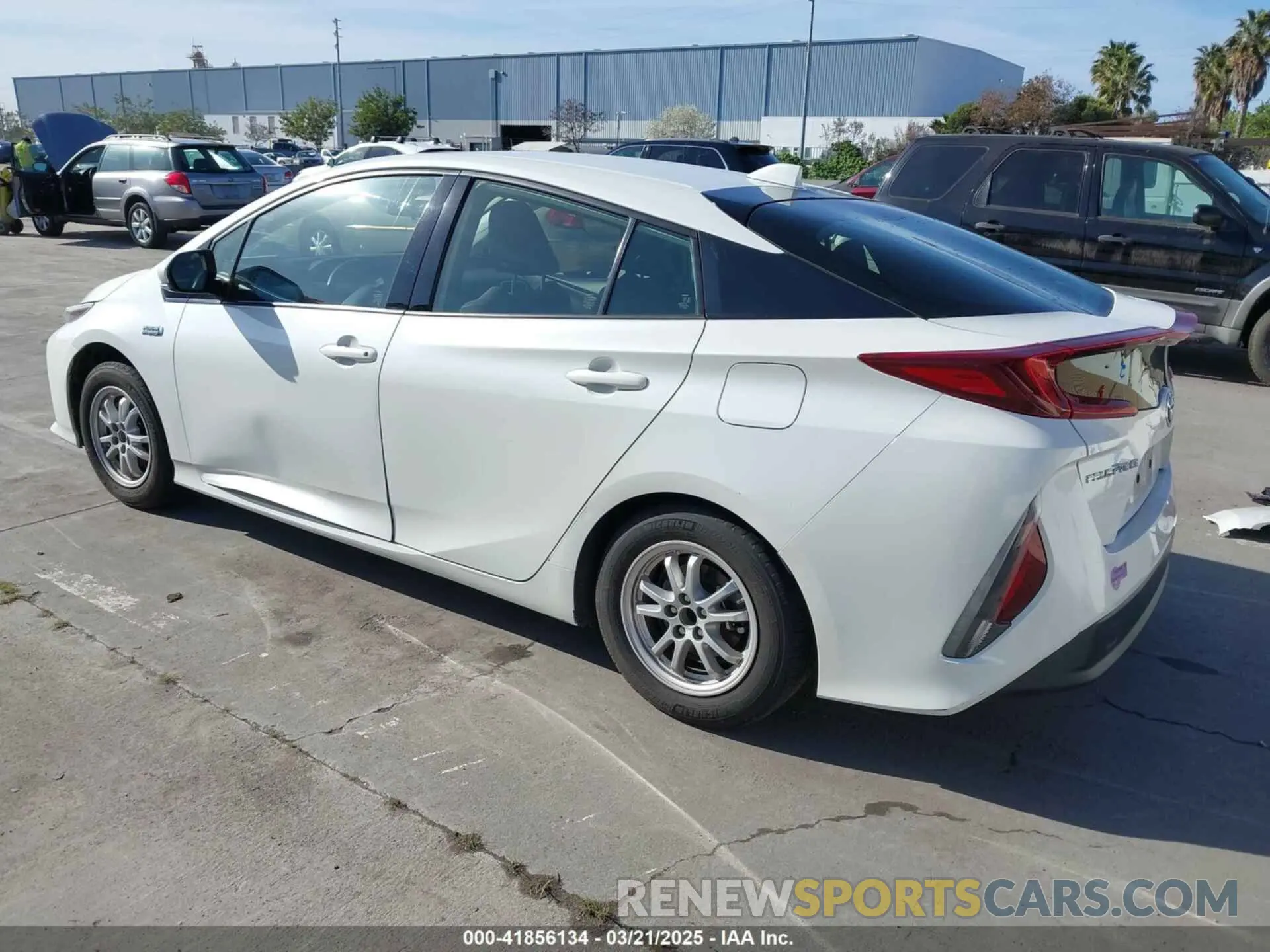3 fotografías del automóvil dañado JTDKARFP1L3124814 TOYOTA PRIUS PRIME 2020