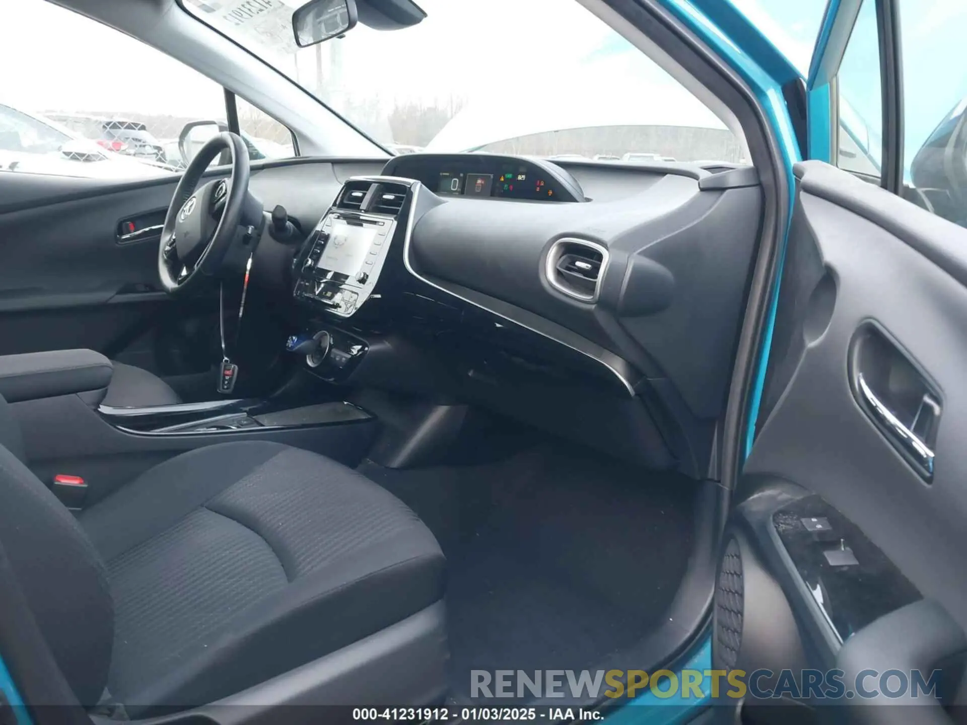 5 fotografías del automóvil dañado JTDKARFP1L3126109 TOYOTA PRIUS PRIME 2020