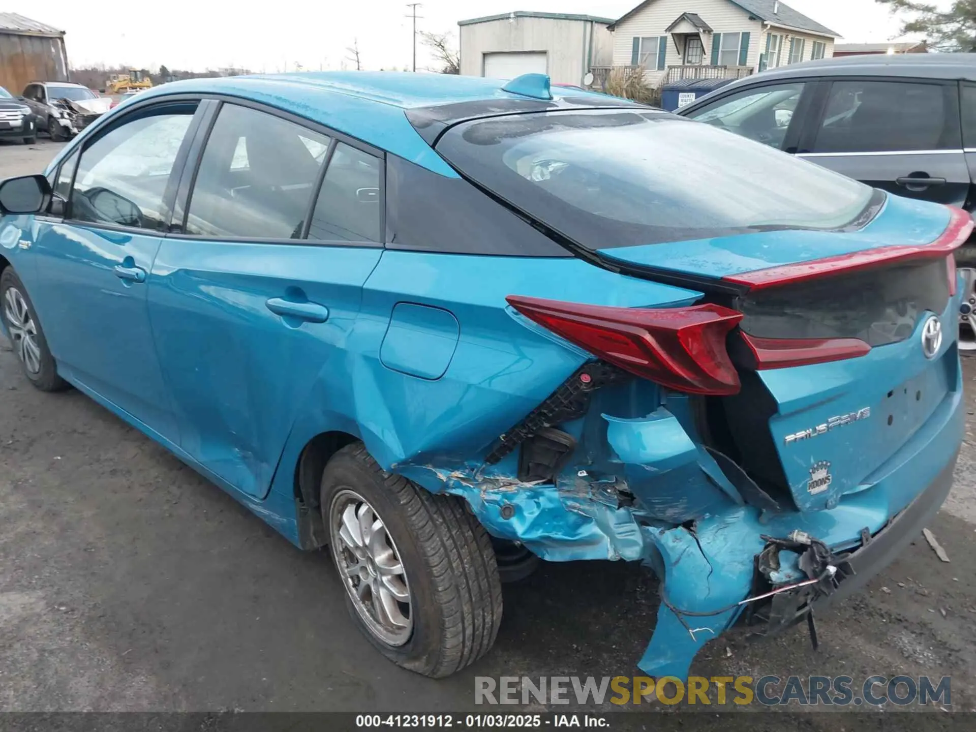 6 fotografías del automóvil dañado JTDKARFP1L3126109 TOYOTA PRIUS PRIME 2020