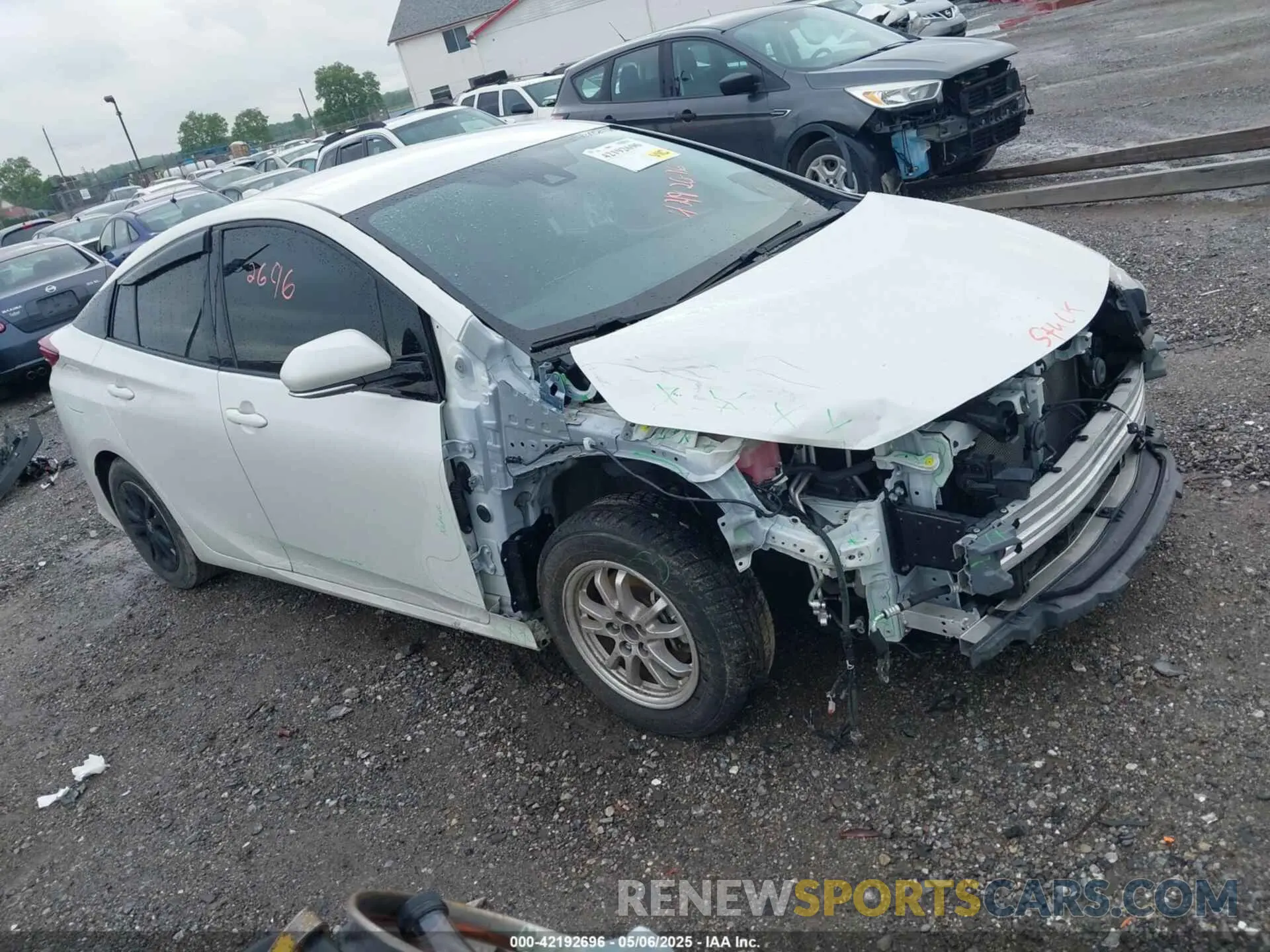 1 fotografías del automóvil dañado JTDKARFP2L3146028 TOYOTA PRIUS PRIME 2020