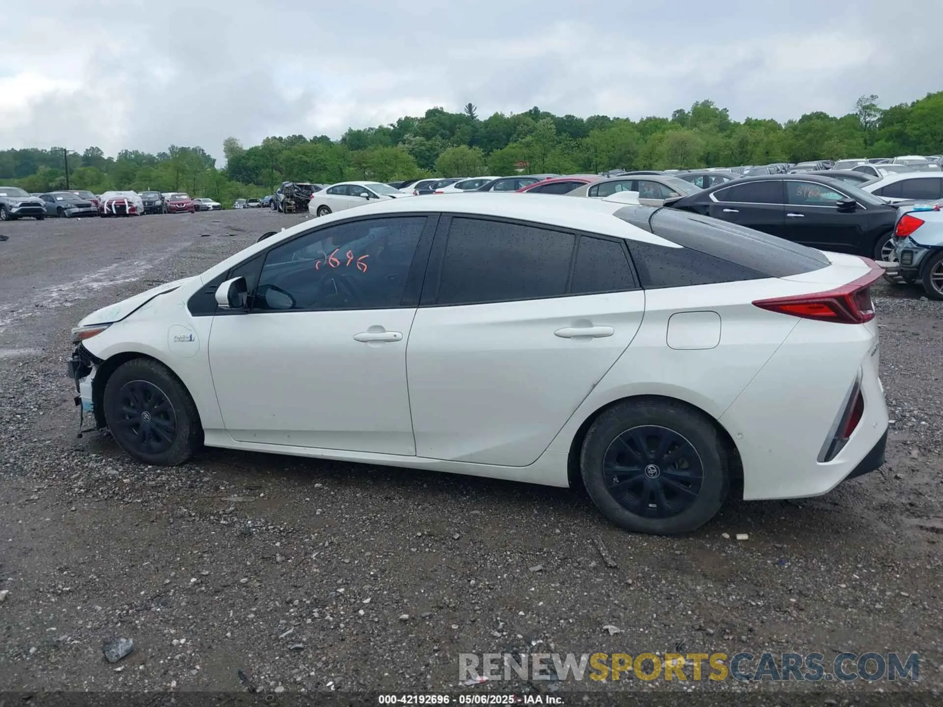 15 fotografías del automóvil dañado JTDKARFP2L3146028 TOYOTA PRIUS PRIME 2020
