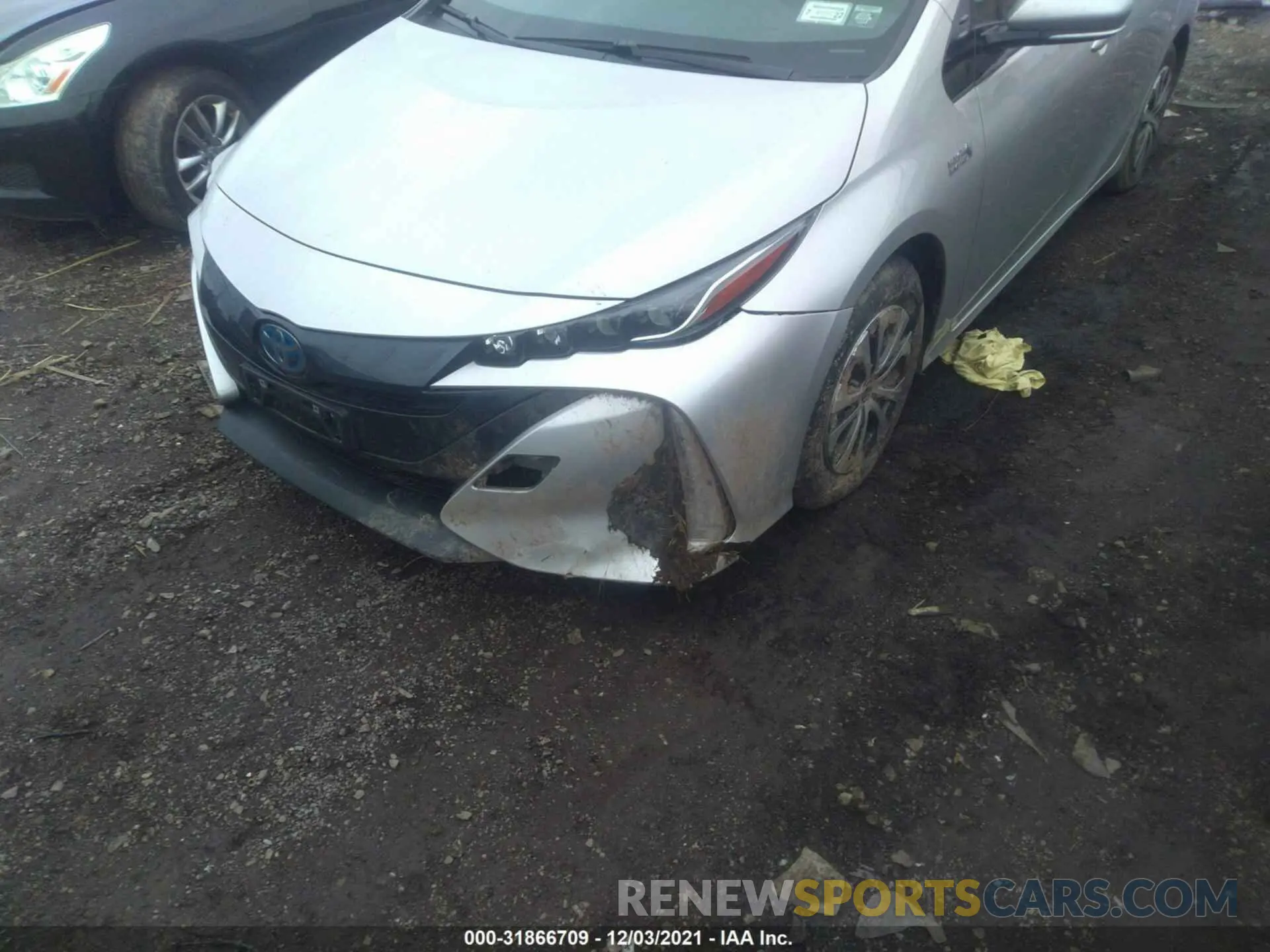 6 fotografías del automóvil dañado JTDKARFP2L3161452 TOYOTA PRIUS PRIME 2020