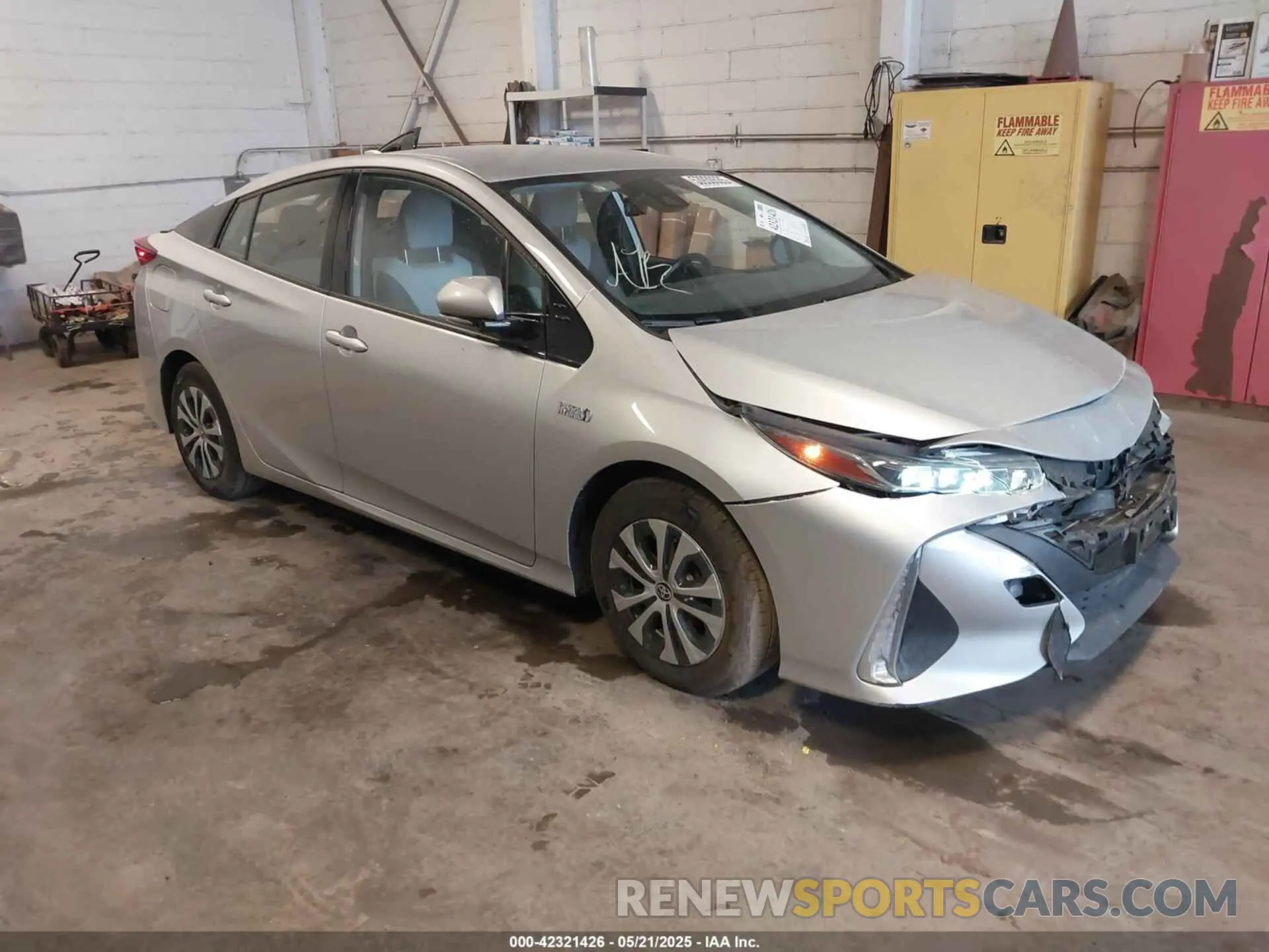 1 fotografías del automóvil dañado JTDKARFP3L3150458 TOYOTA PRIUS PRIME 2020