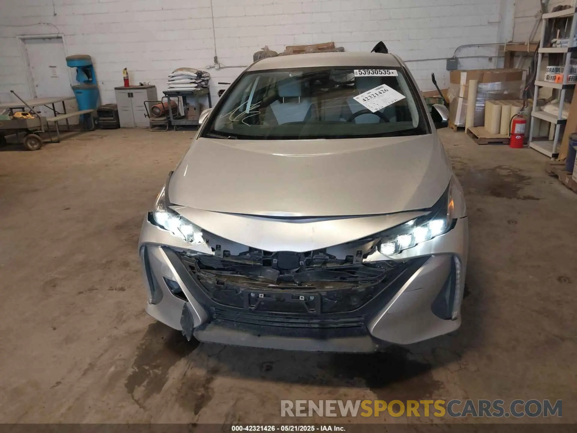 12 fotografías del automóvil dañado JTDKARFP3L3150458 TOYOTA PRIUS PRIME 2020