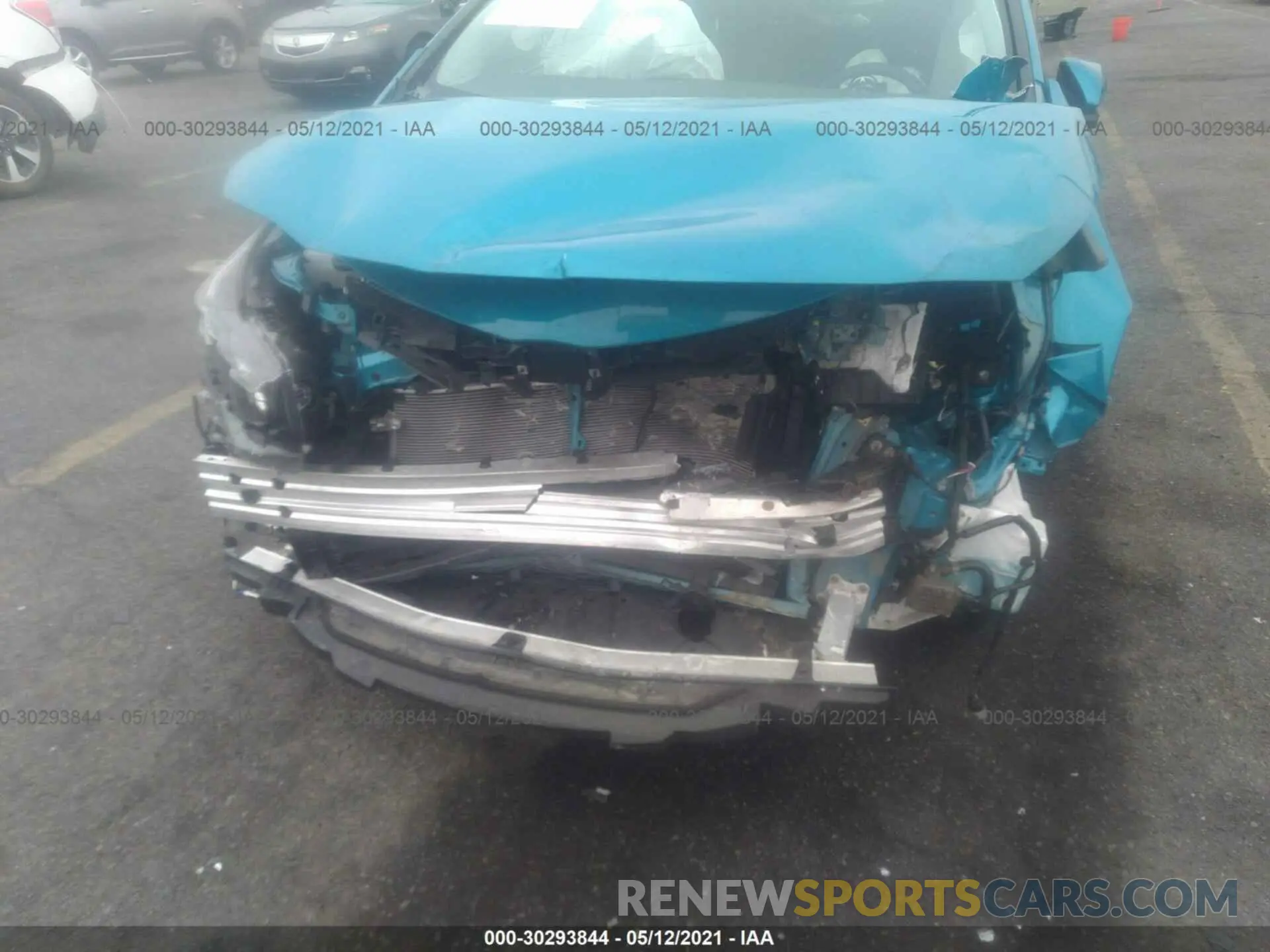 6 fotografías del automóvil dañado JTDKARFP3L3160021 TOYOTA PRIUS PRIME 2020