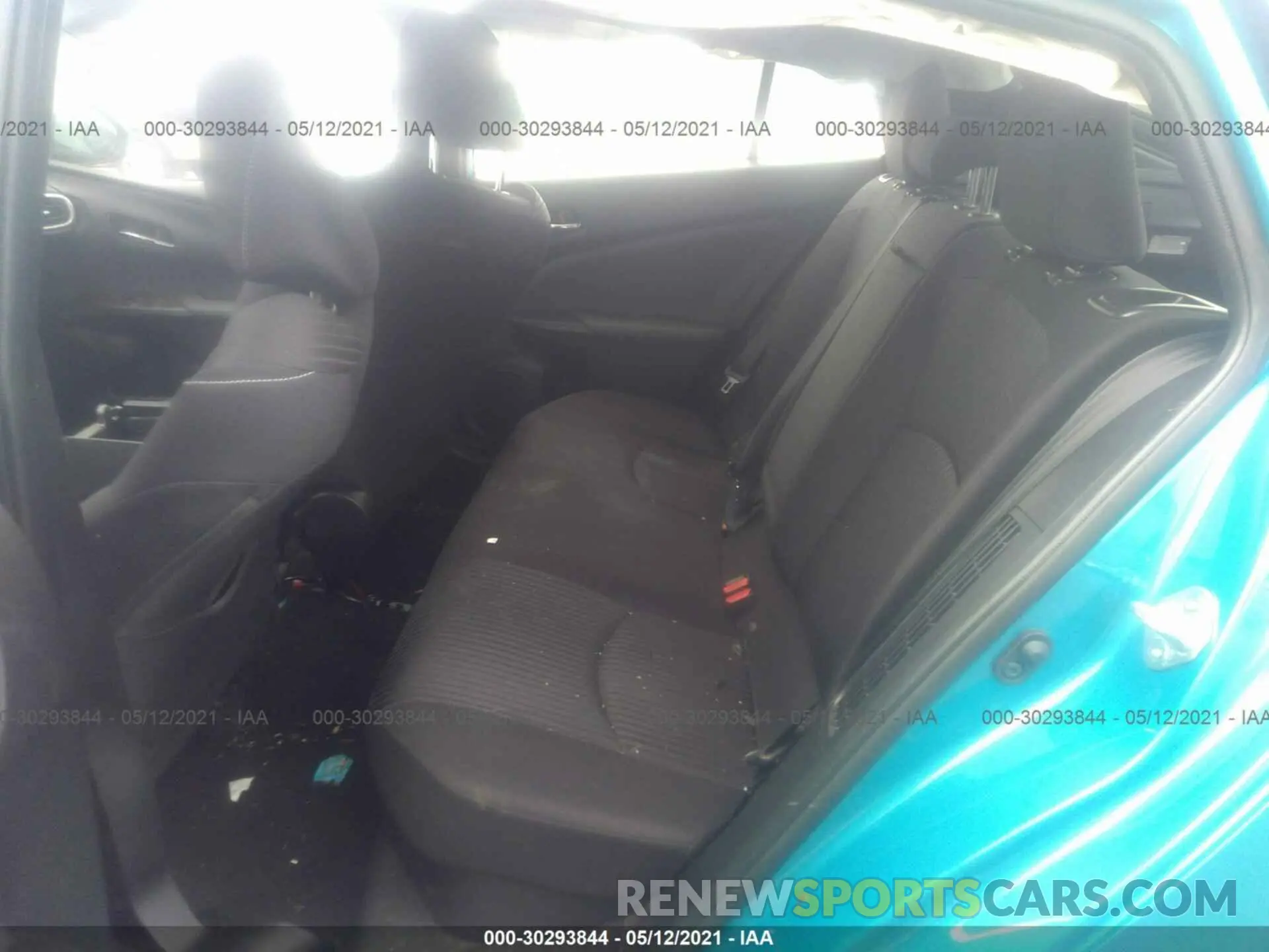 8 fotografías del automóvil dañado JTDKARFP3L3160021 TOYOTA PRIUS PRIME 2020
