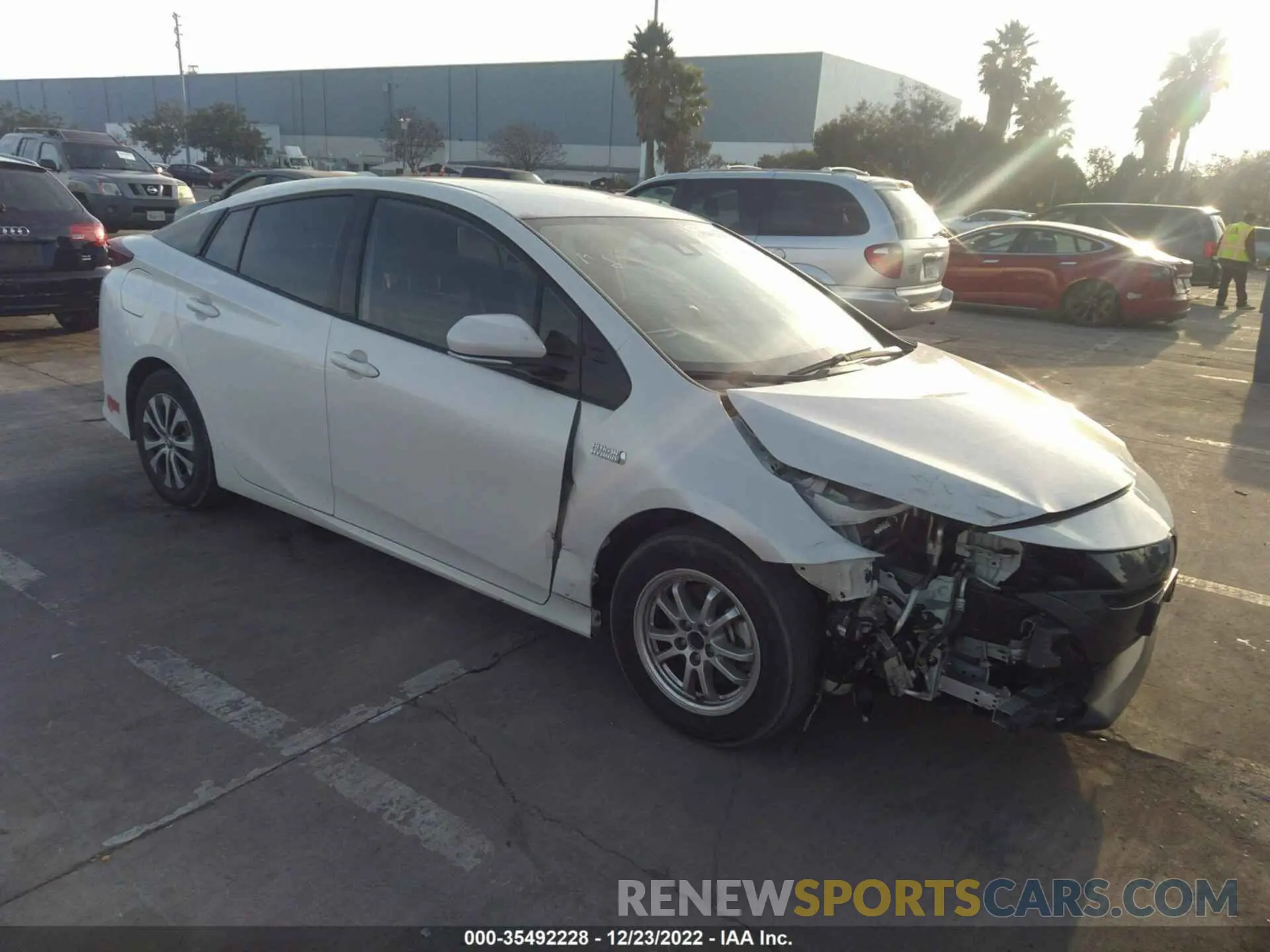 1 fotografías del automóvil dañado JTDKARFP4L3128839 TOYOTA PRIUS PRIME 2020