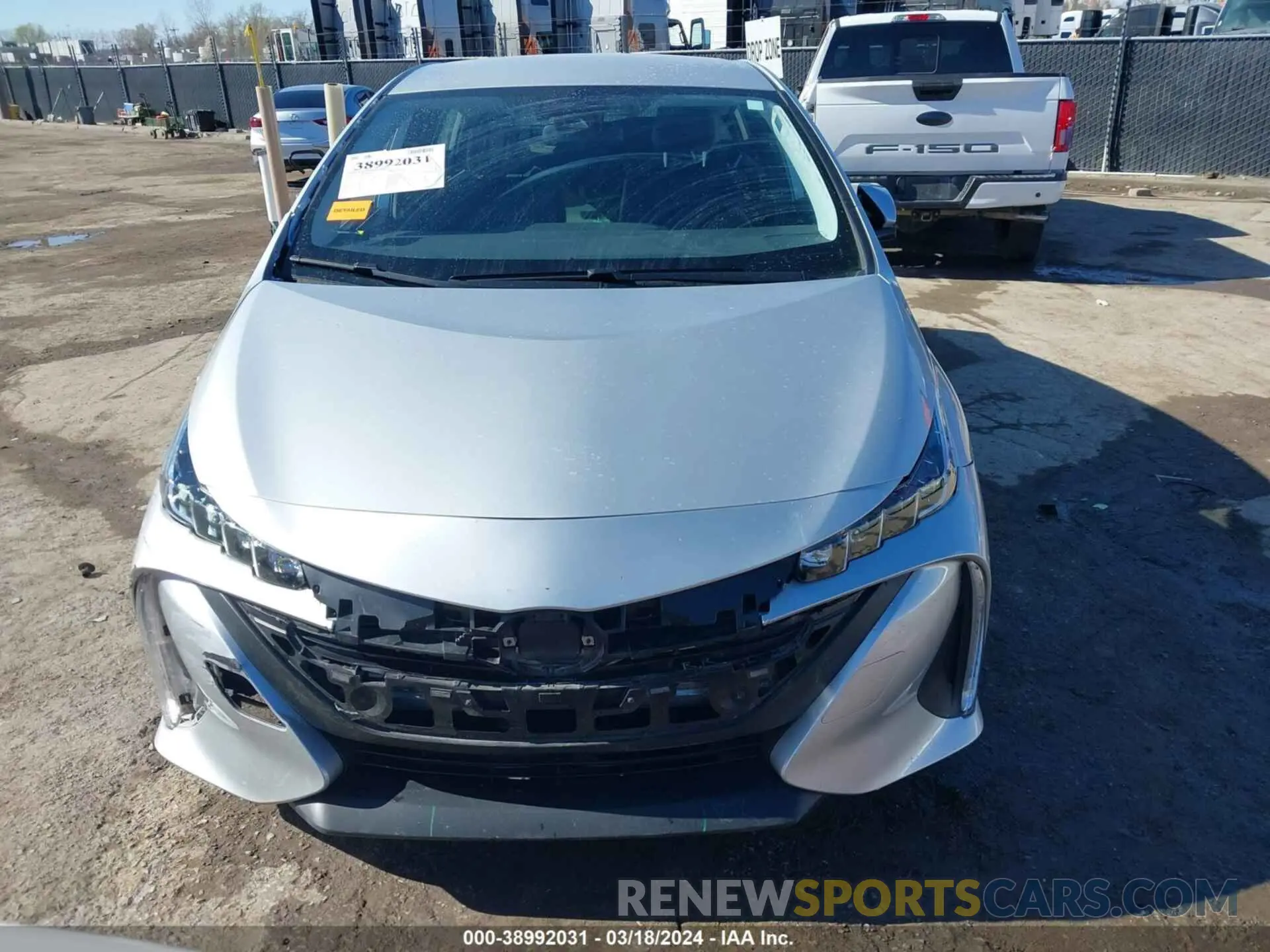 6 fotografías del automóvil dañado JTDKARFP4L3158553 TOYOTA PRIUS PRIME 2020