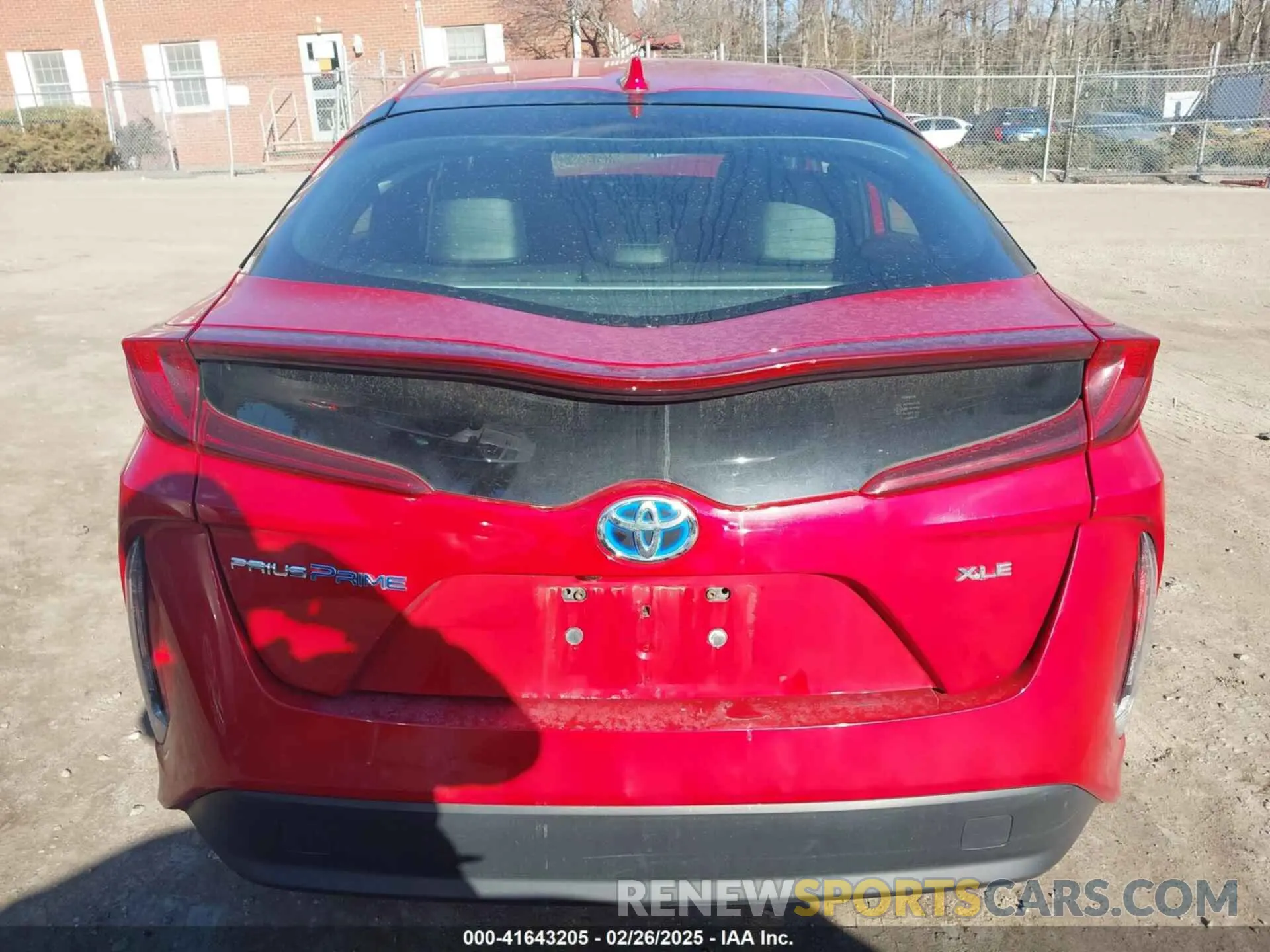 16 fotografías del automóvil dañado JTDKARFP5L3159534 TOYOTA PRIUS PRIME 2020