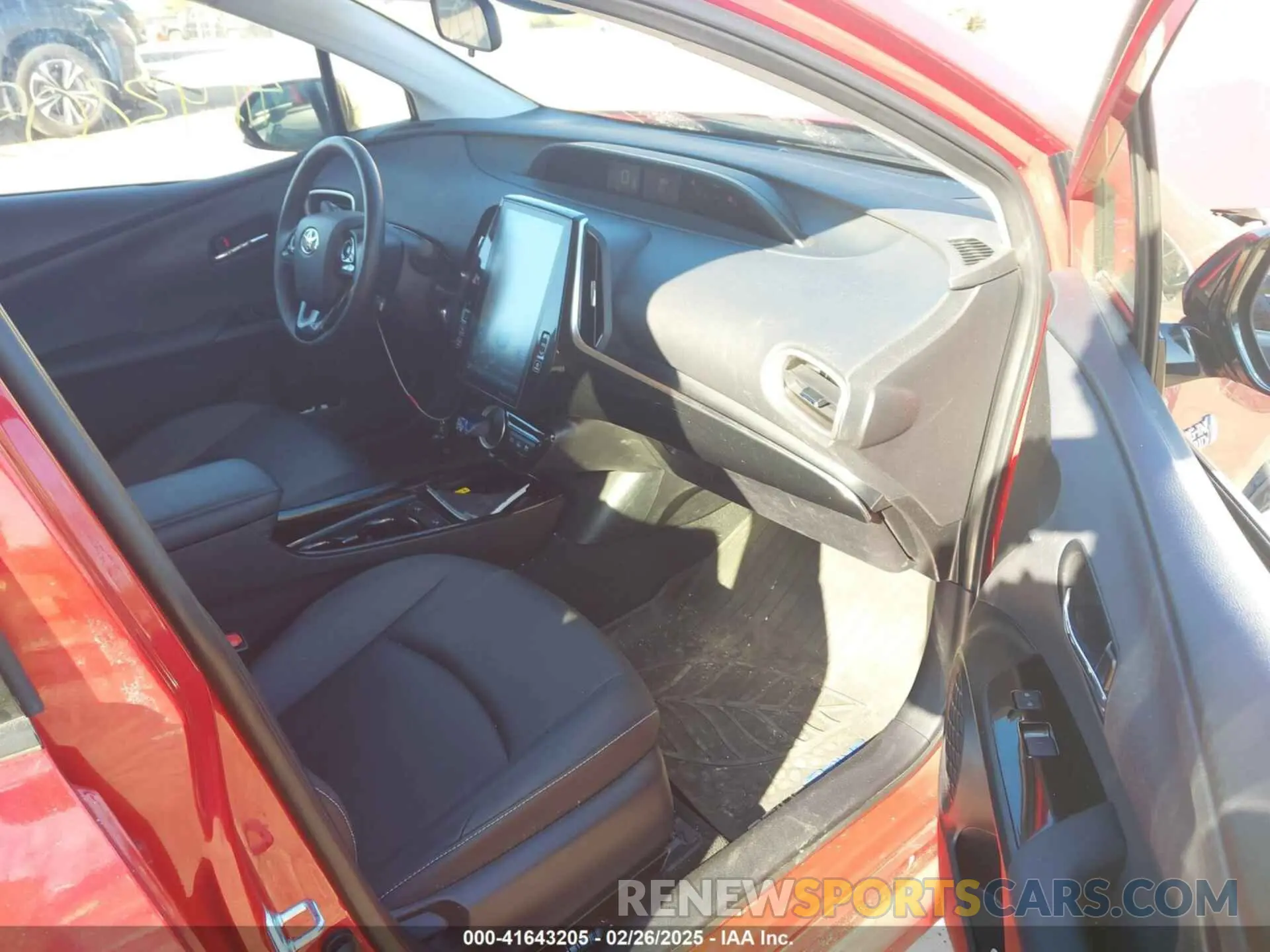 5 fotografías del automóvil dañado JTDKARFP5L3159534 TOYOTA PRIUS PRIME 2020