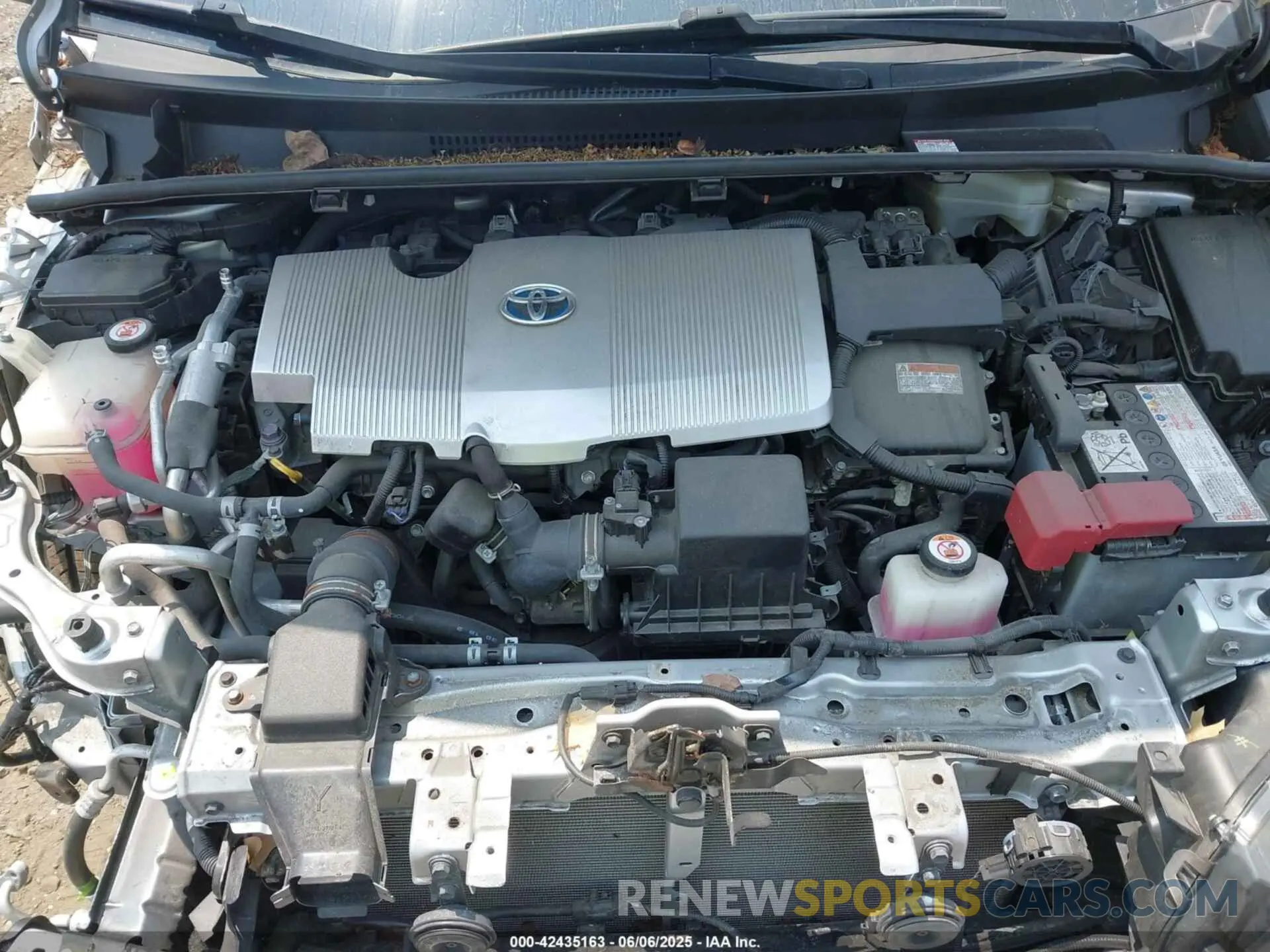 10 fotografías del automóvil dañado JTDKARFP5L3159548 TOYOTA PRIUS PRIME 2020