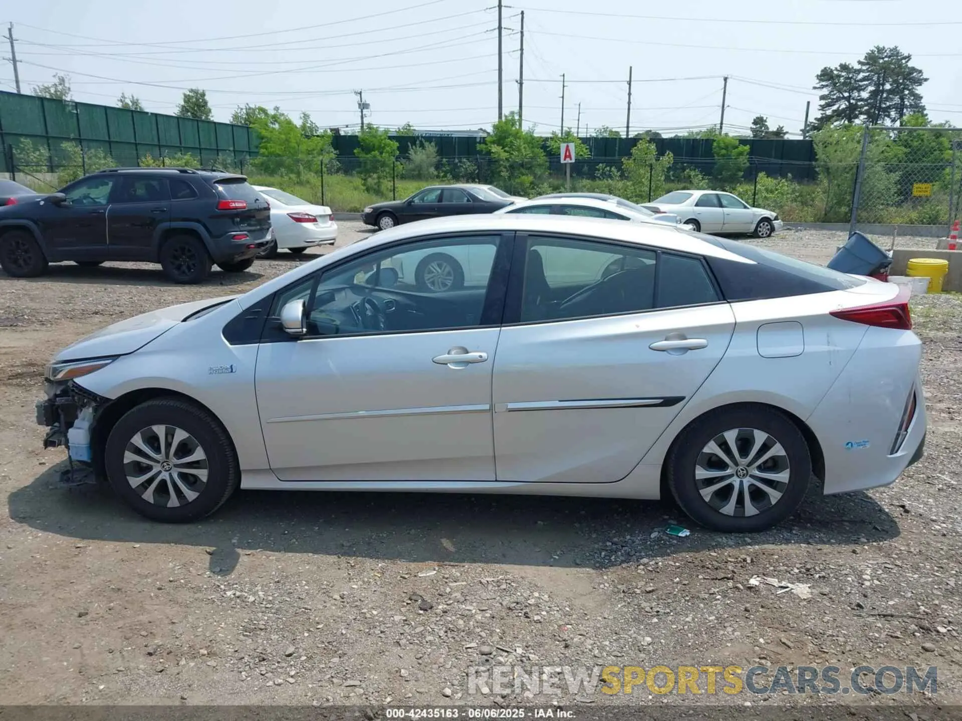 14 fotografías del automóvil dañado JTDKARFP5L3159548 TOYOTA PRIUS PRIME 2020