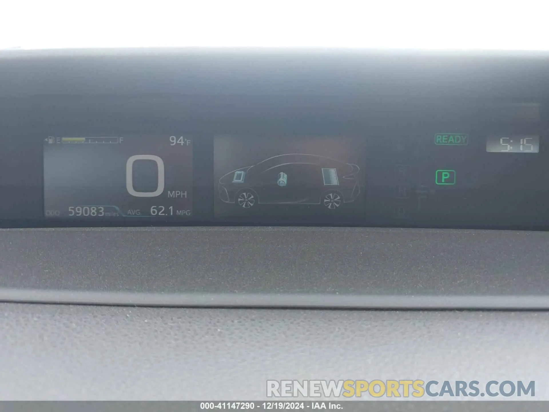 7 fotografías del automóvil dañado JTDKARFP6L3132892 TOYOTA PRIUS PRIME 2020