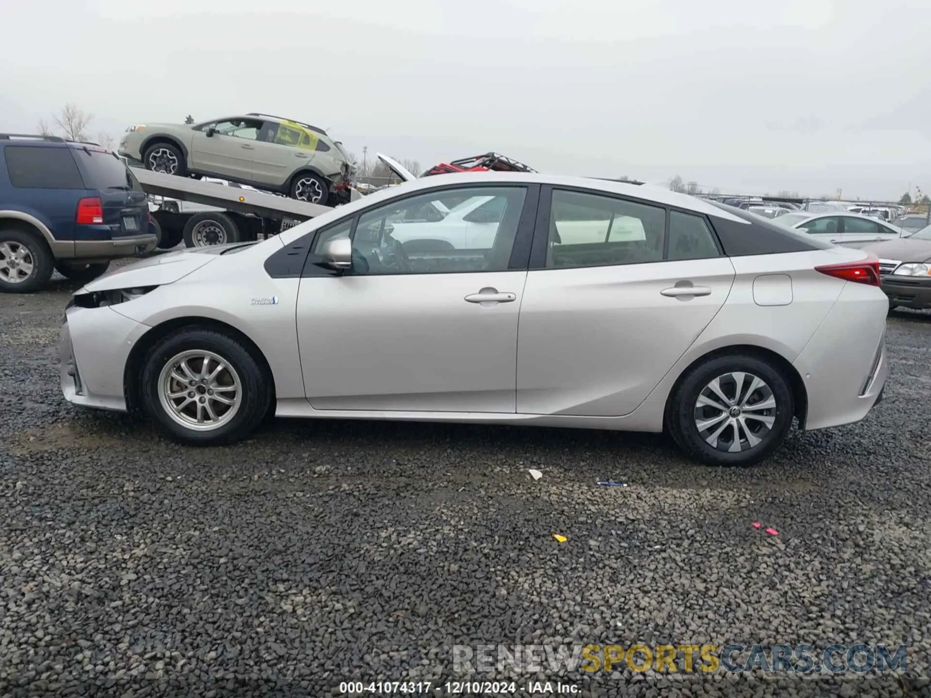 15 fotografías del automóvil dañado JTDKARFP6L3135534 TOYOTA PRIUS PRIME 2020