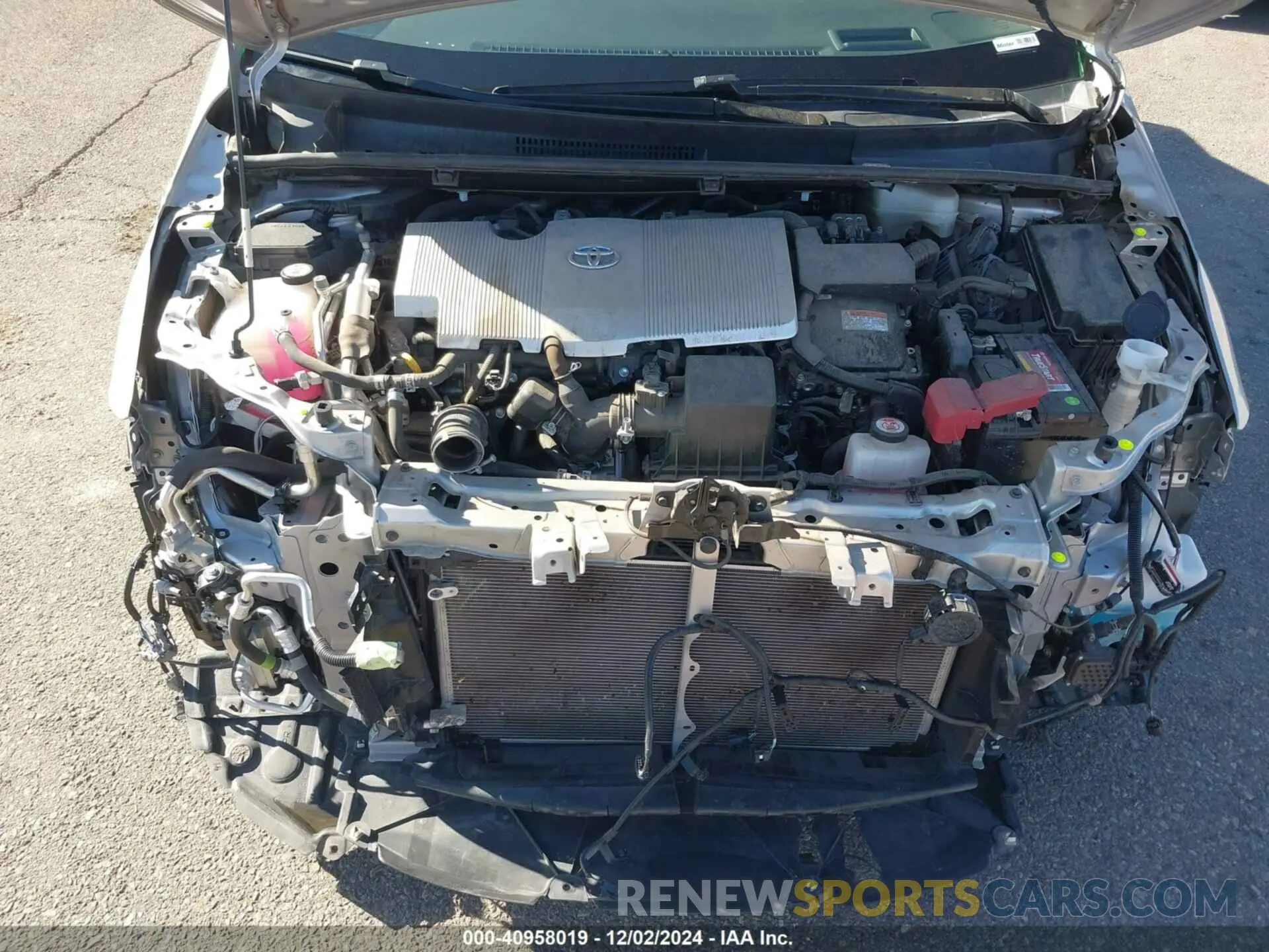 10 fotografías del automóvil dañado JTDKARFP6L3148820 TOYOTA PRIUS PRIME 2020