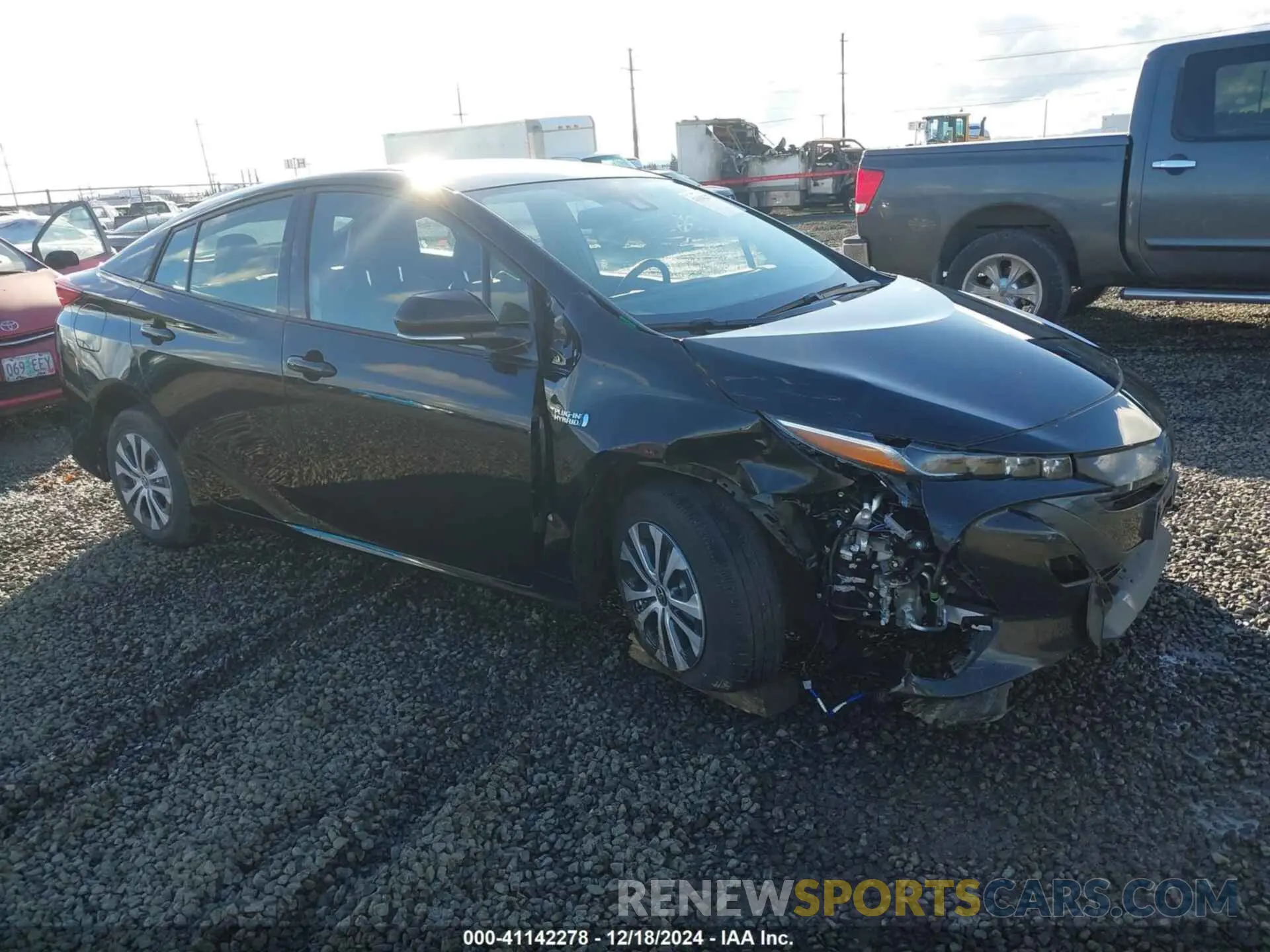 1 fotografías del automóvil dañado JTDKARFP6L3149742 TOYOTA PRIUS PRIME 2020