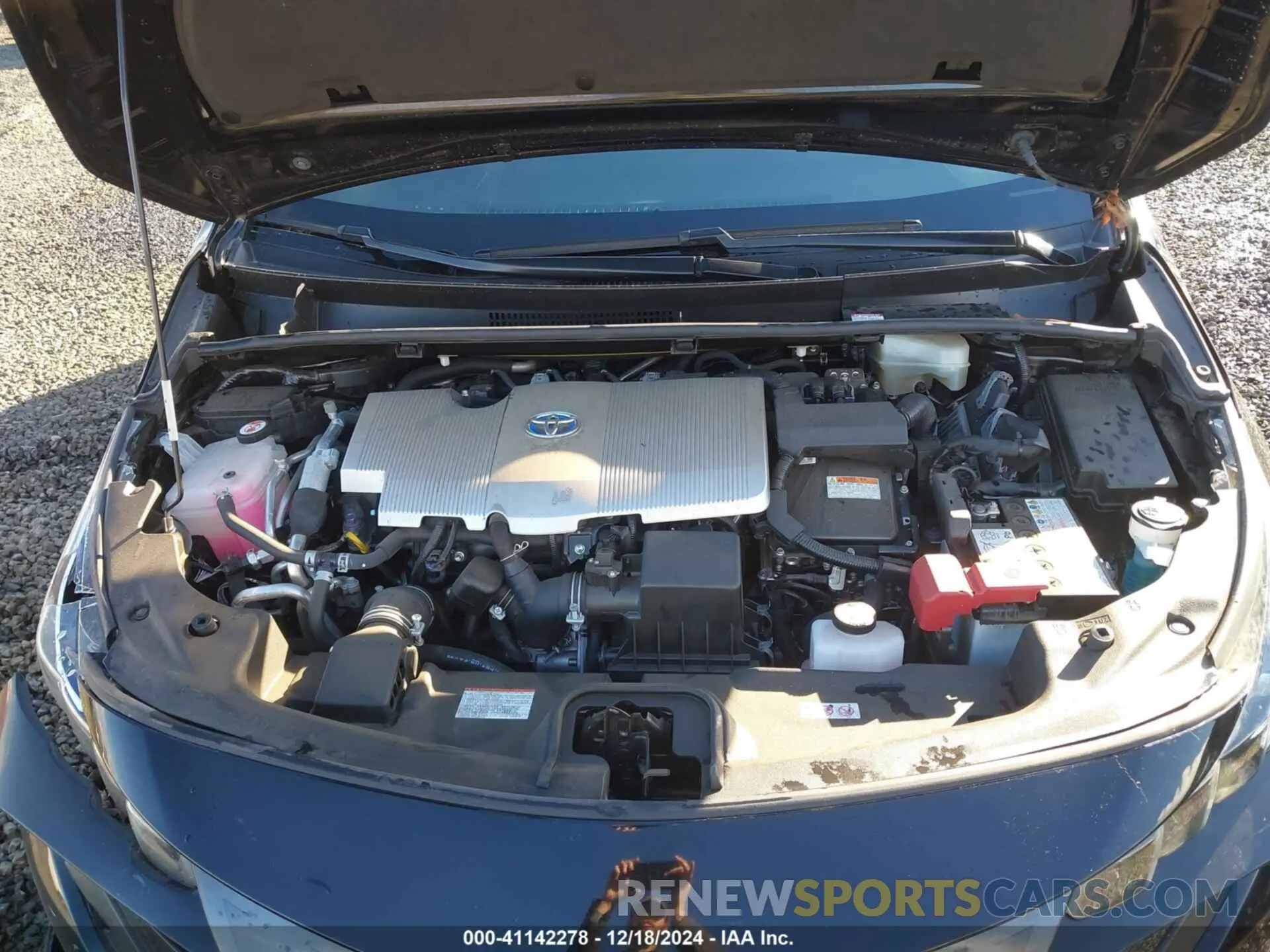10 fotografías del automóvil dañado JTDKARFP6L3149742 TOYOTA PRIUS PRIME 2020