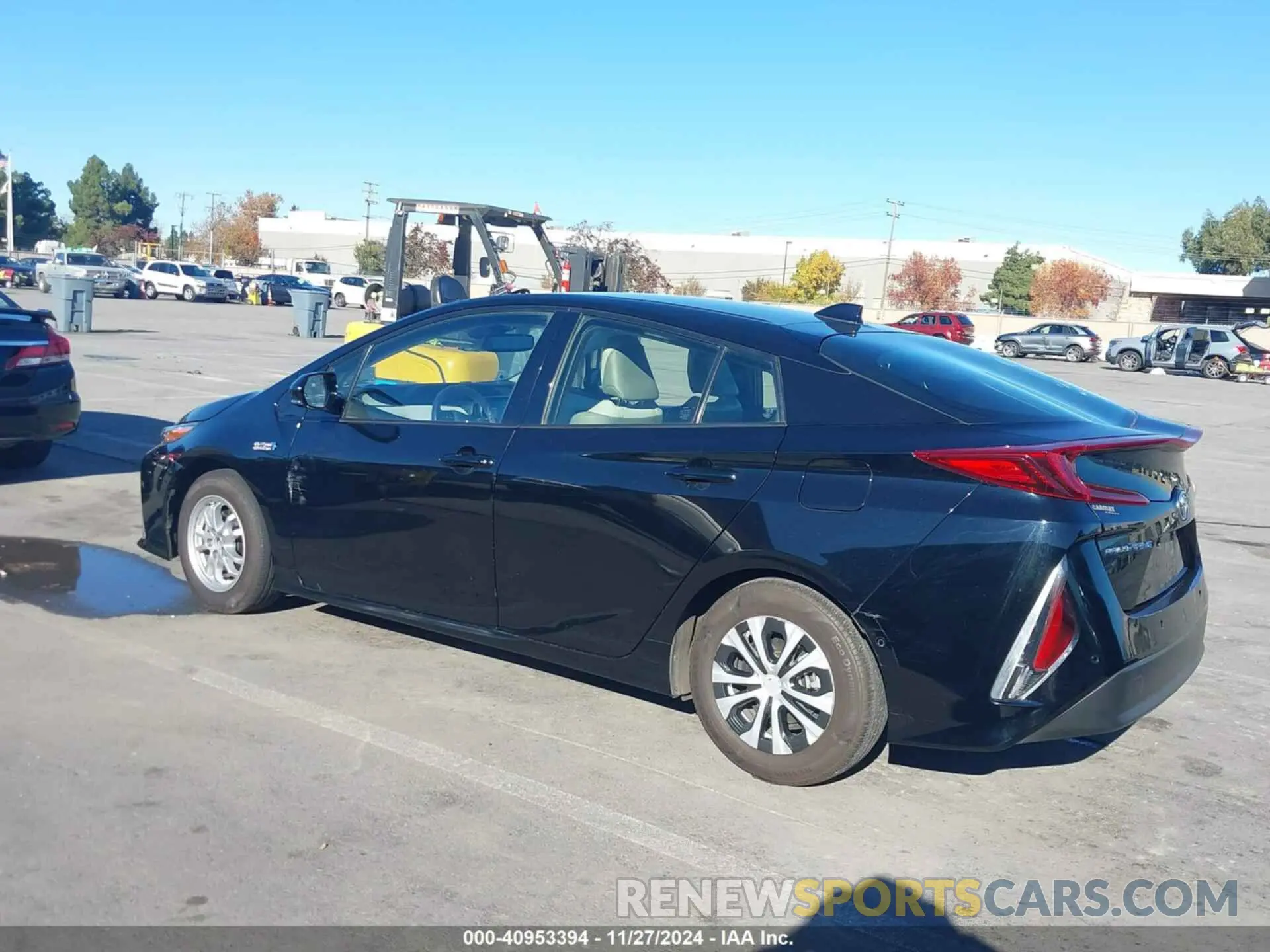 3 fotografías del automóvil dañado JTDKARFP7L3144355 TOYOTA PRIUS PRIME 2020