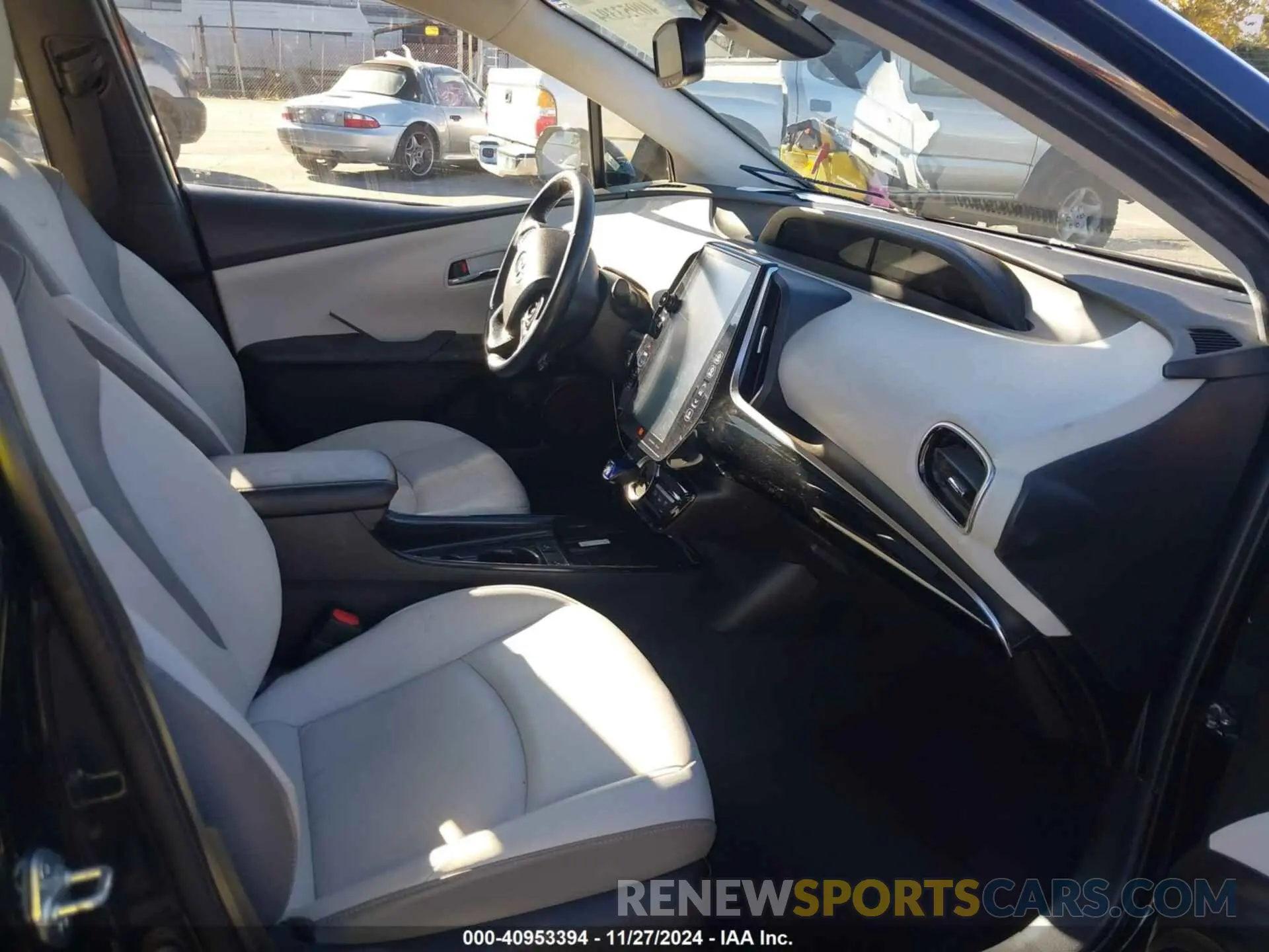5 fotografías del automóvil dañado JTDKARFP7L3144355 TOYOTA PRIUS PRIME 2020