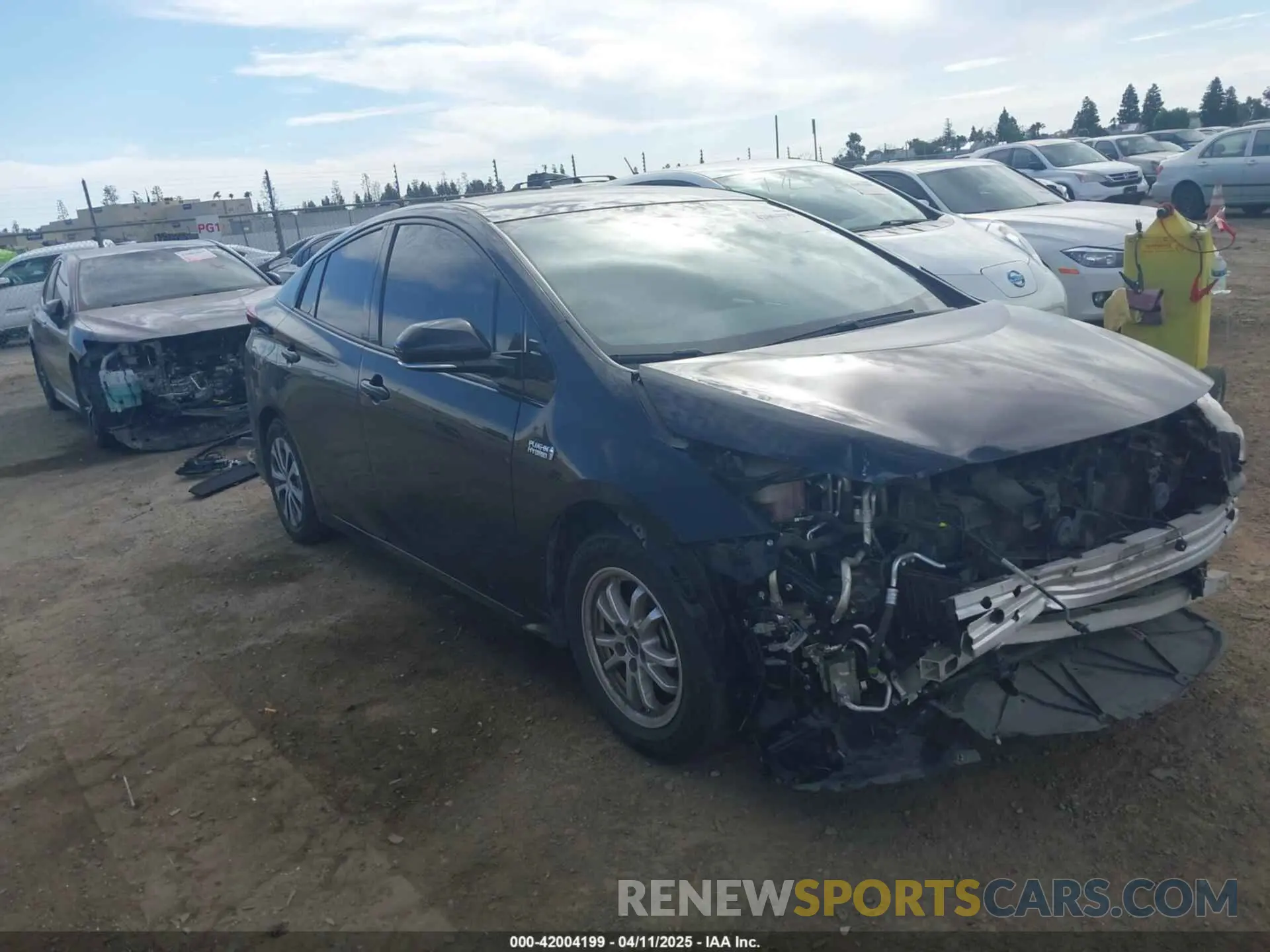 1 fotografías del automóvil dañado JTDKARFP7L3145683 TOYOTA PRIUS PRIME 2020