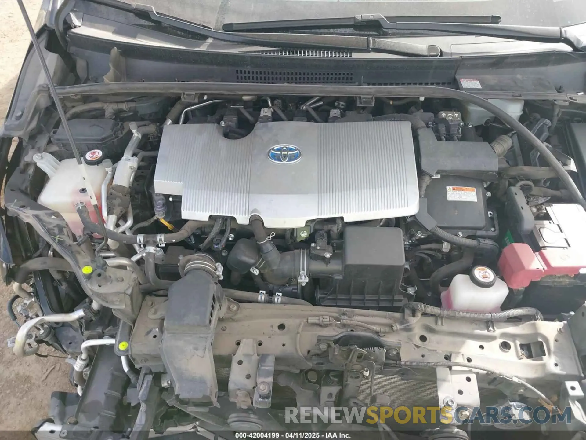 10 fotografías del automóvil dañado JTDKARFP7L3145683 TOYOTA PRIUS PRIME 2020