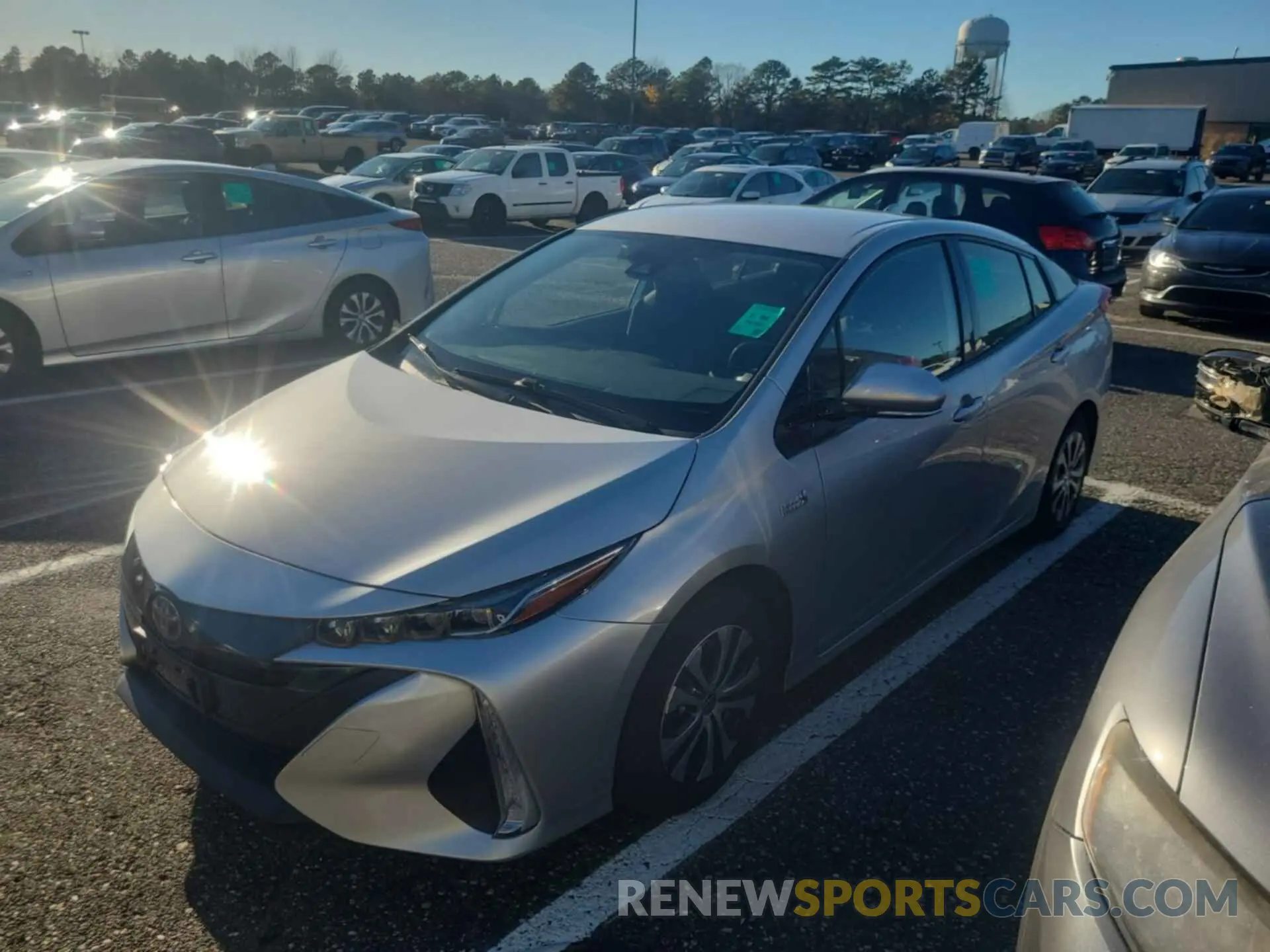 13 fotografías del automóvil dañado JTDKARFP7L3147403 TOYOTA PRIUS PRIME 2020