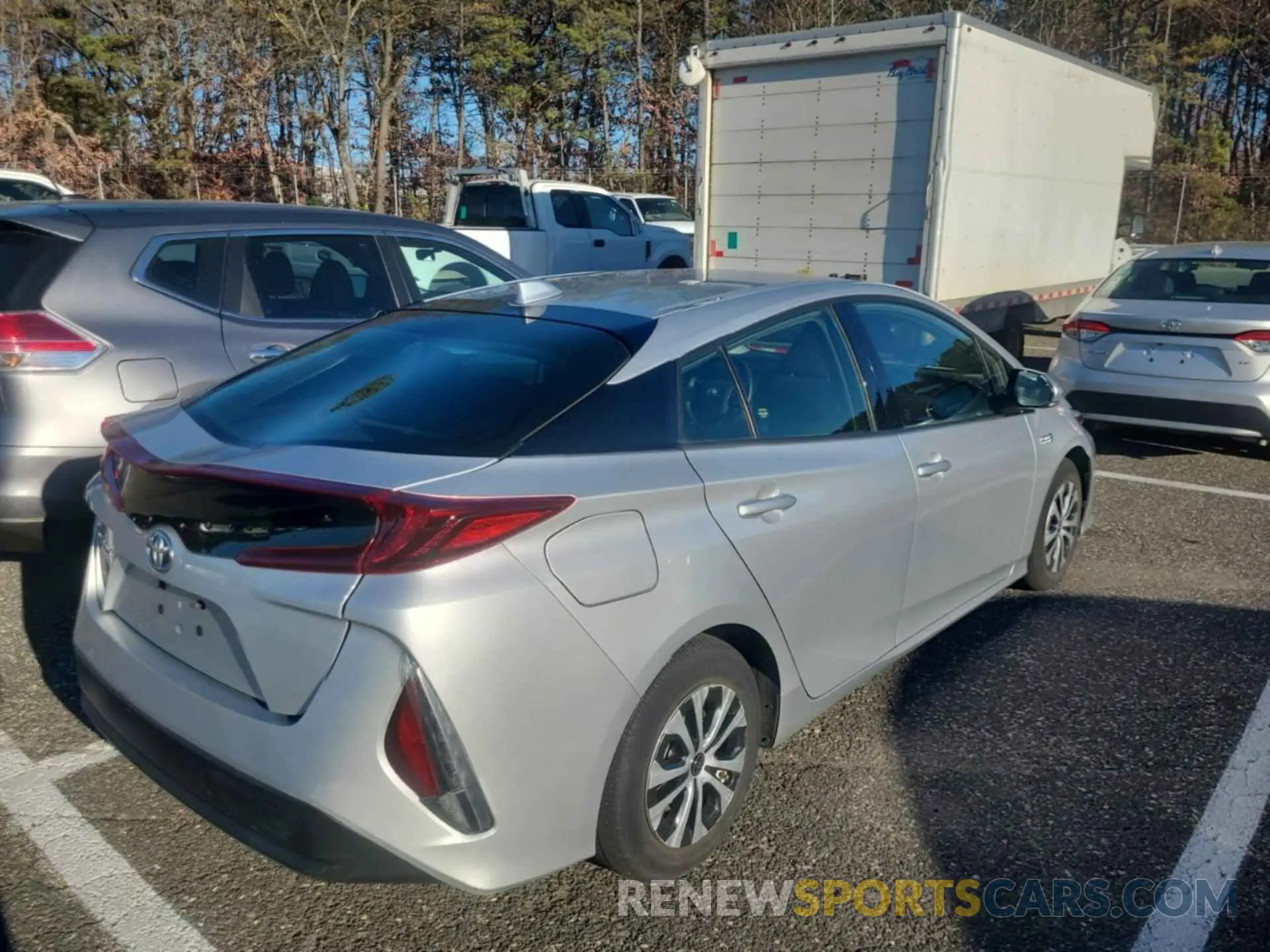 28 fotografías del automóvil dañado JTDKARFP7L3147403 TOYOTA PRIUS PRIME 2020