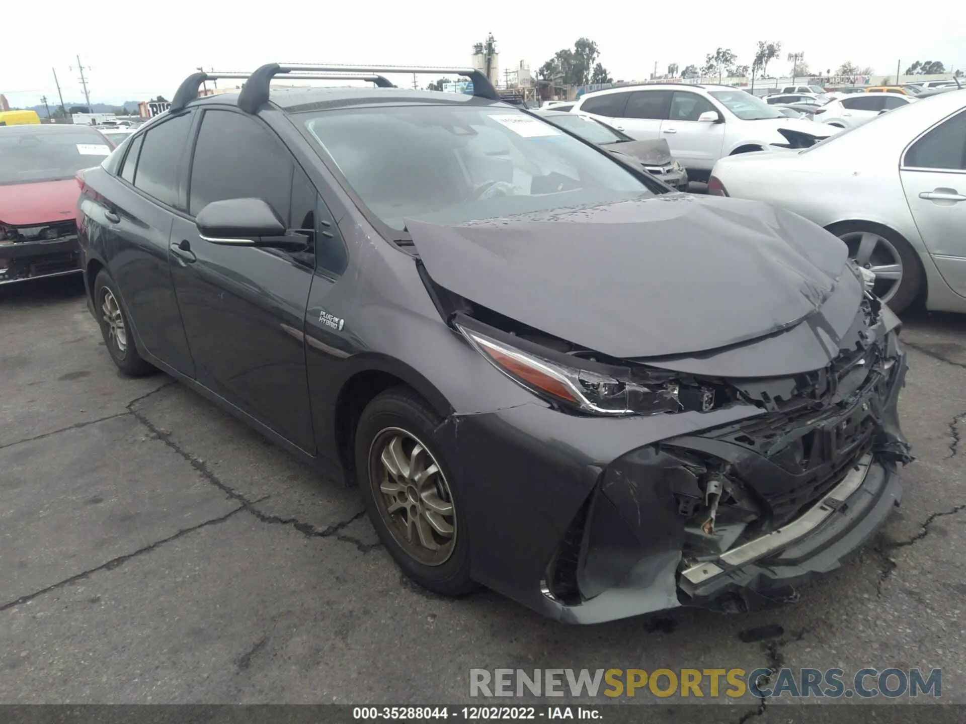 1 fotografías del automóvil dañado JTDKARFP7L3160880 TOYOTA PRIUS PRIME 2020