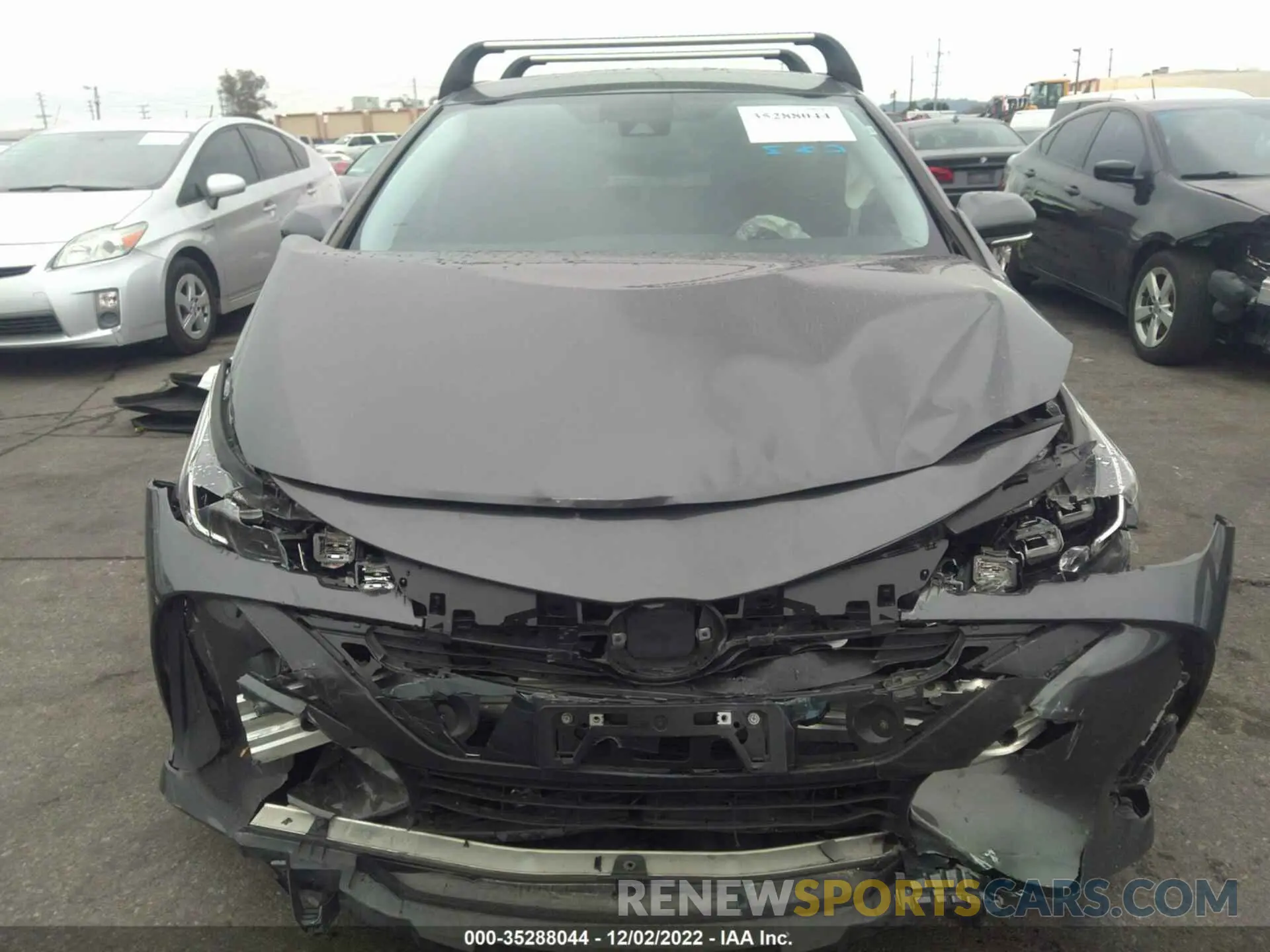 6 fotografías del automóvil dañado JTDKARFP7L3160880 TOYOTA PRIUS PRIME 2020