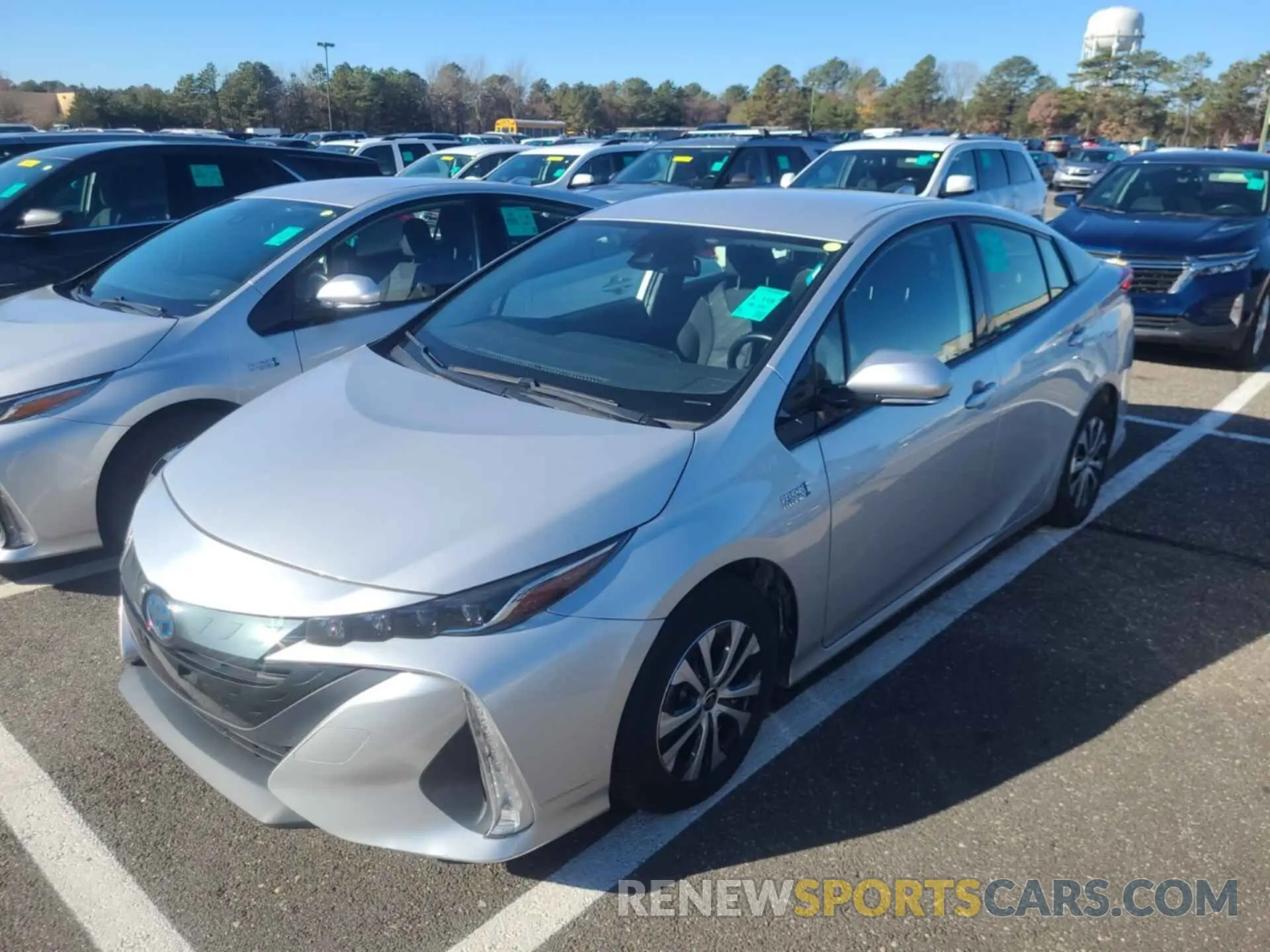 11 fotografías del automóvil dañado JTDKARFP8L3146843 TOYOTA PRIUS PRIME 2020