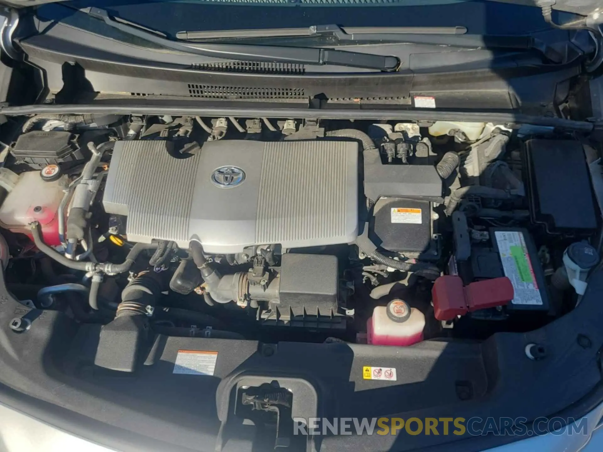 28 fotografías del automóvil dañado JTDKARFP8L3146843 TOYOTA PRIUS PRIME 2020