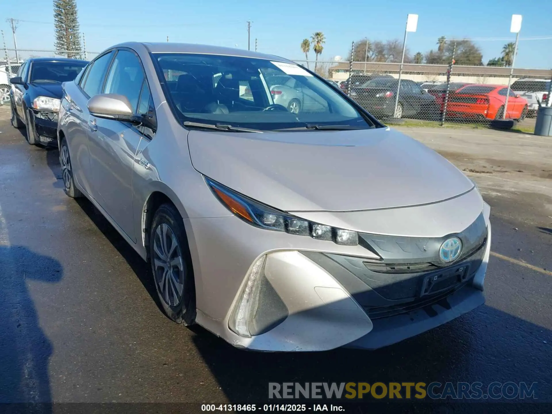 1 fotografías del automóvil dañado JTDKARFP8L3148303 TOYOTA PRIUS PRIME 2020