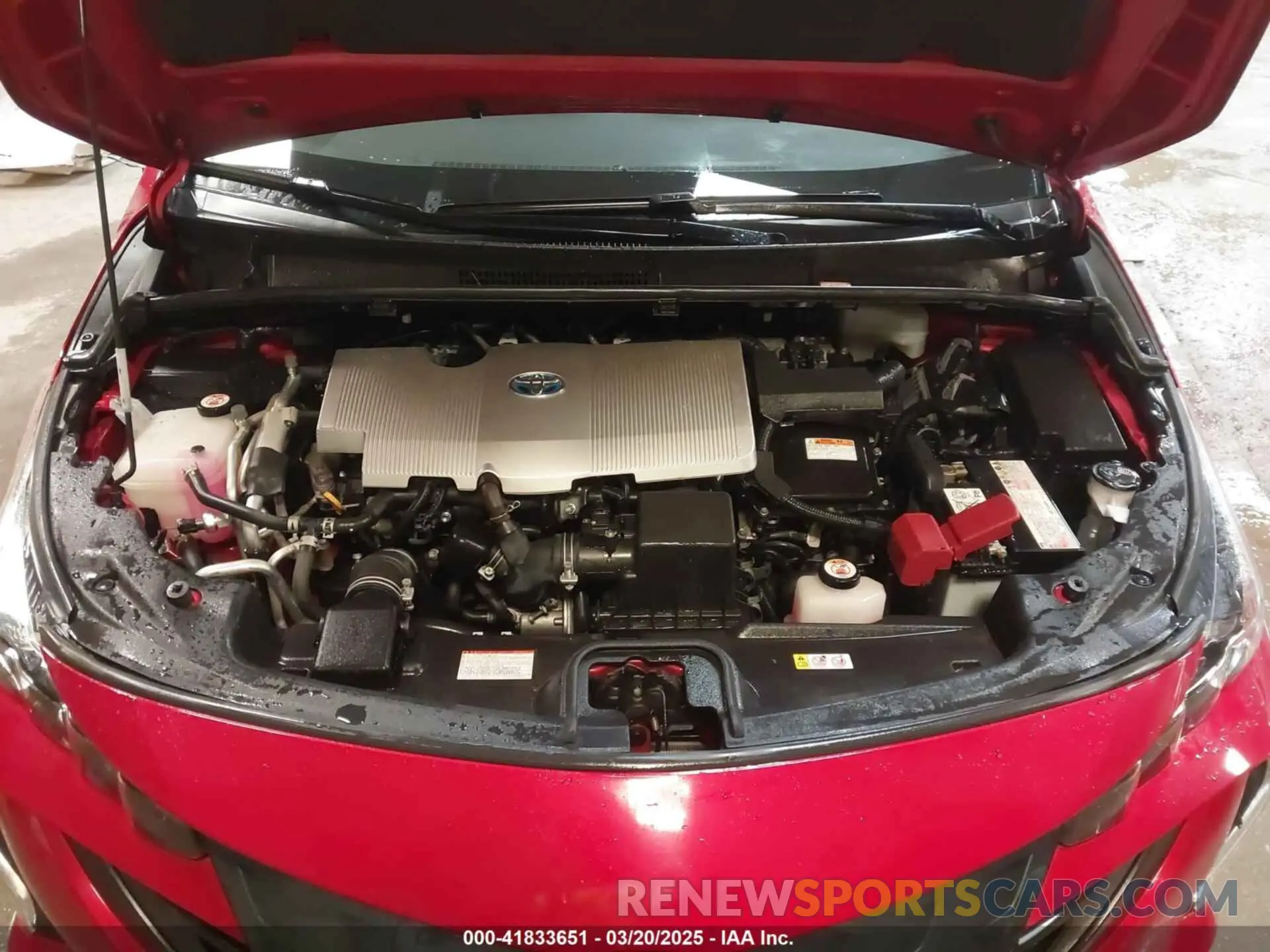 10 fotografías del automóvil dañado JTDKARFP8L3152951 TOYOTA PRIUS PRIME 2020