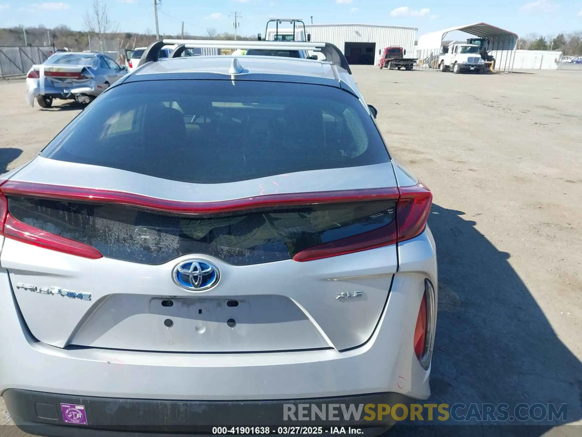 16 fotografías del automóvil dañado JTDKARFP9L3135768 TOYOTA PRIUS PRIME 2020