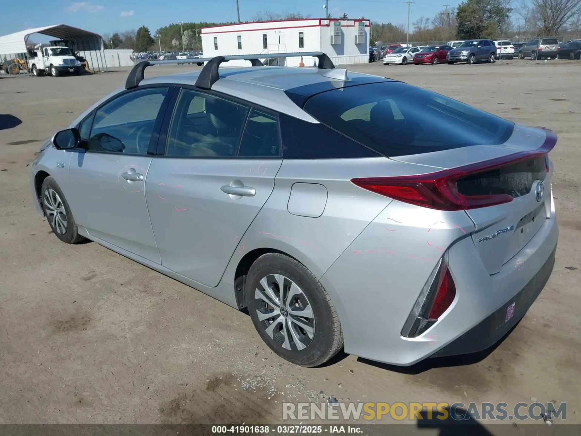 3 fotografías del automóvil dañado JTDKARFP9L3135768 TOYOTA PRIUS PRIME 2020