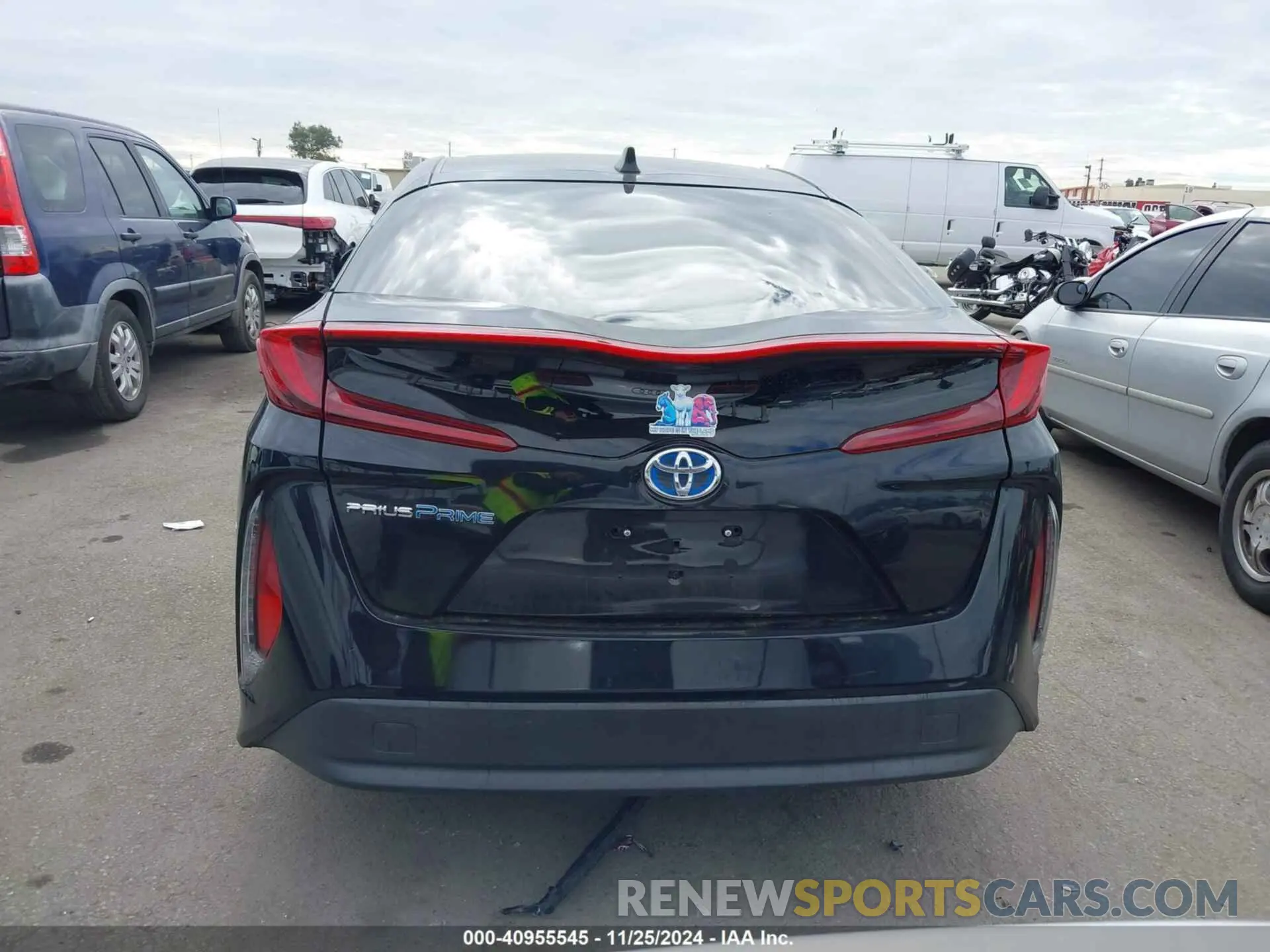 16 fotografías del automóvil dañado JTDKARFP9L3144230 TOYOTA PRIUS PRIME 2020