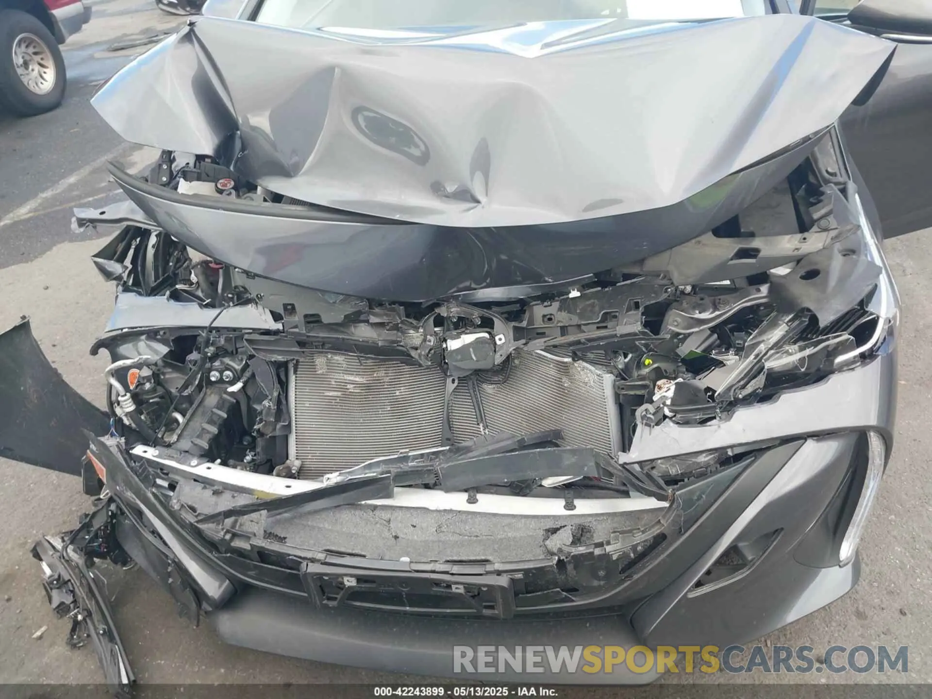 10 fotografías del automóvil dañado JTDKARFP9L3148262 TOYOTA PRIUS PRIME 2020