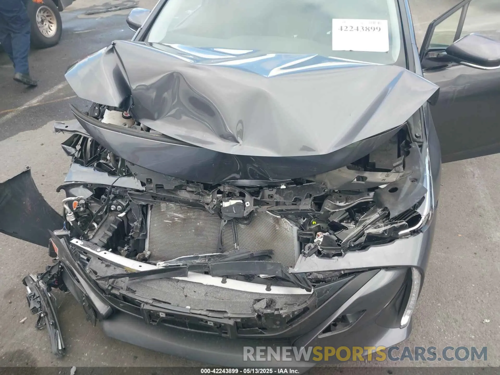 6 fotografías del automóvil dañado JTDKARFP9L3148262 TOYOTA PRIUS PRIME 2020