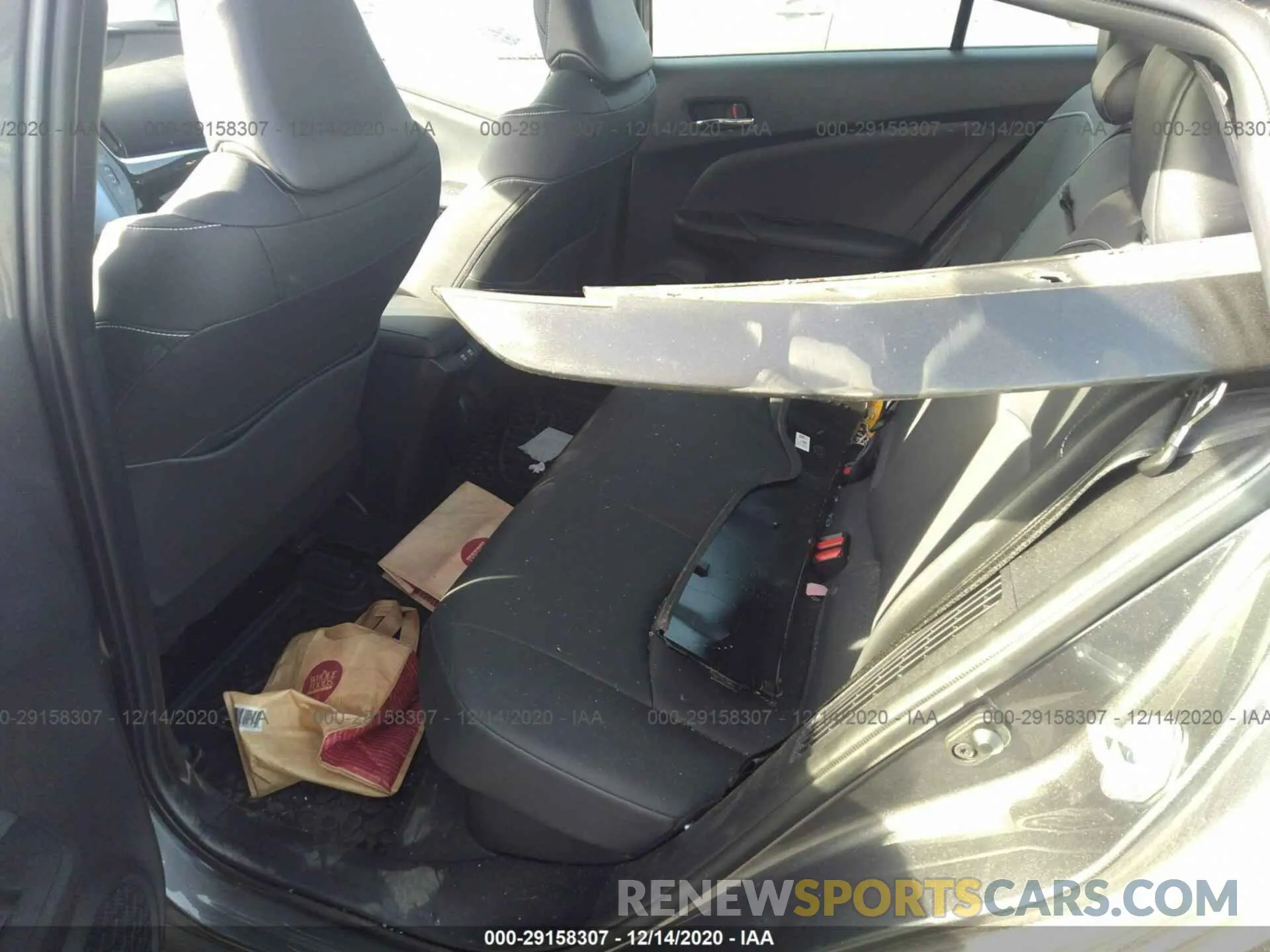 8 fotografías del automóvil dañado JTDKARFP9L3152179 TOYOTA PRIUS PRIME 2020