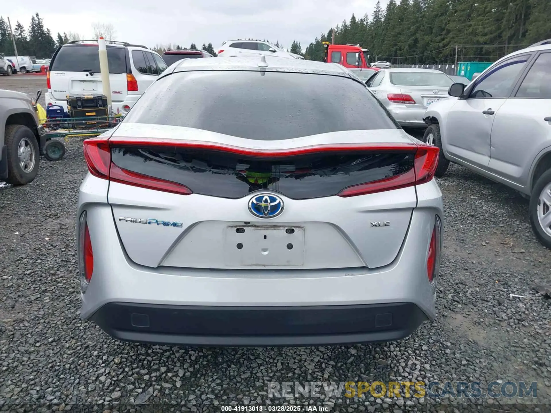 16 fotografías del automóvil dañado JTDKARFP9L3161318 TOYOTA PRIUS PRIME 2020