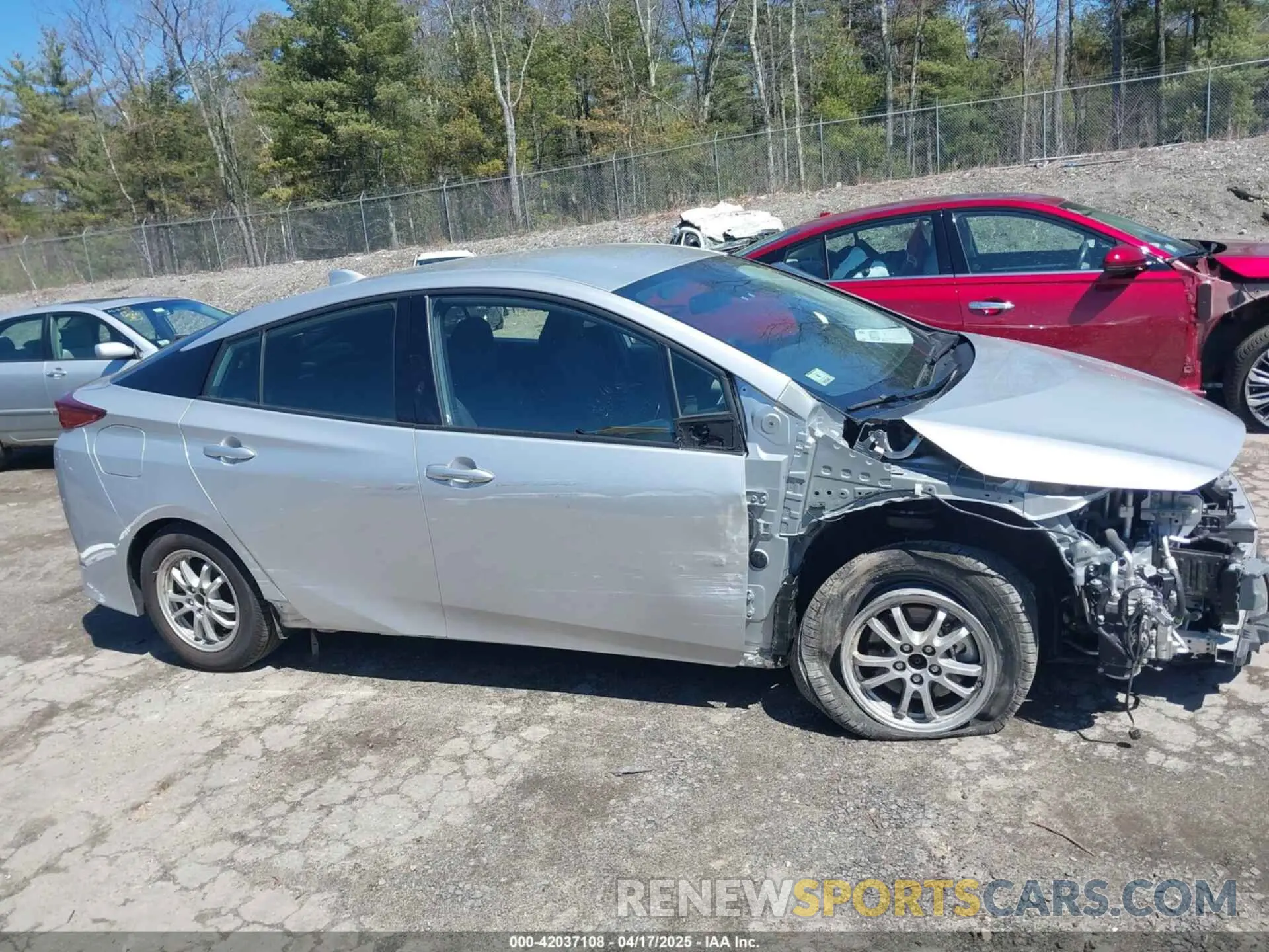 18 fotografías del automóvil dañado JTDKARFPXL3137917 TOYOTA PRIUS PRIME 2020