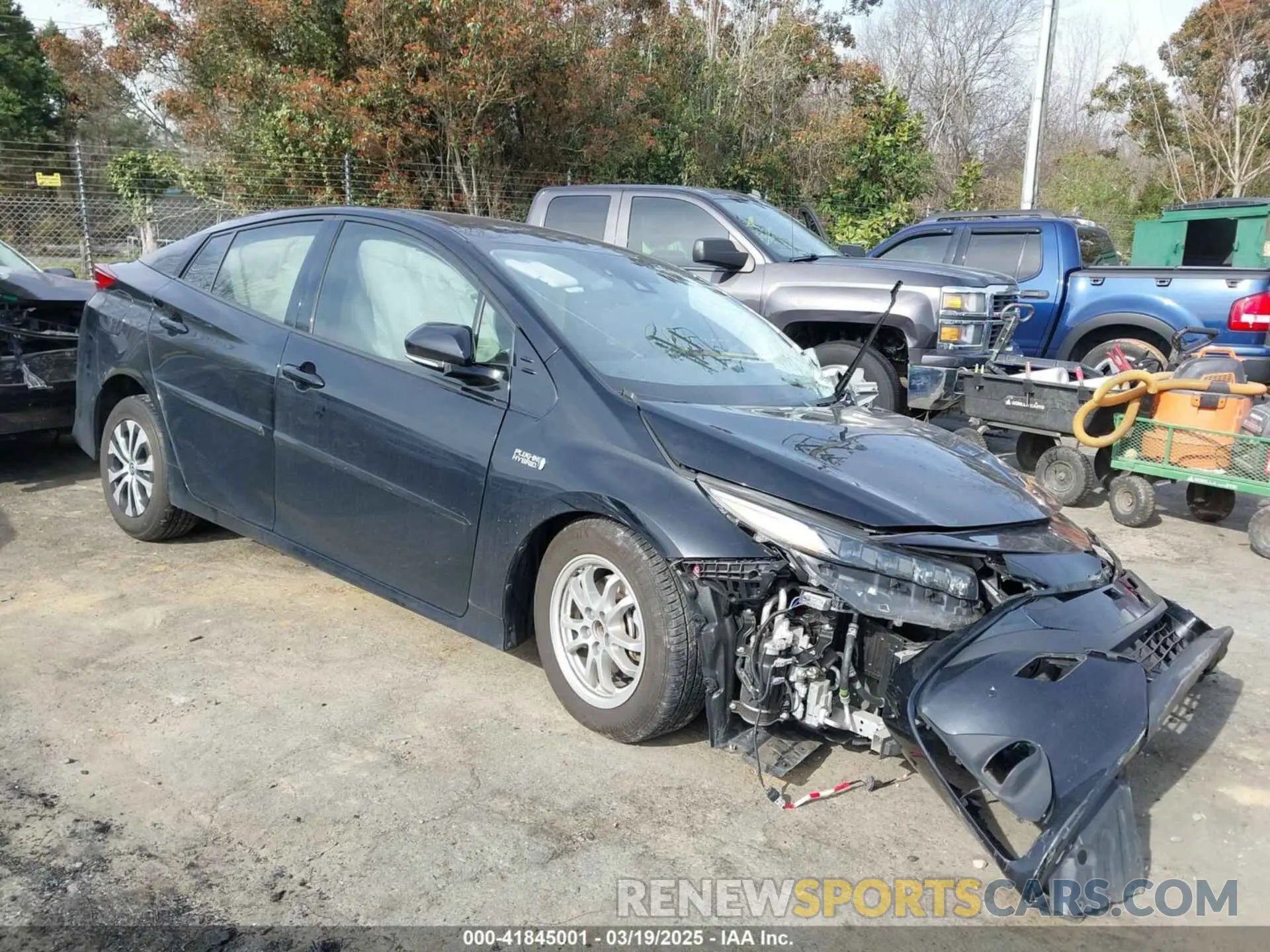 1 fotografías del automóvil dañado JTDKARFPXL3155639 TOYOTA PRIUS PRIME 2020
